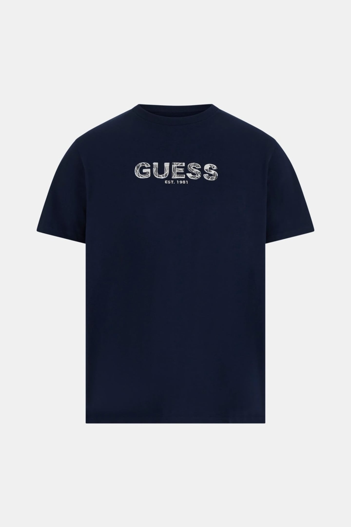 SS BSC GUESS EMBROID SMART BLUE MULTI 4