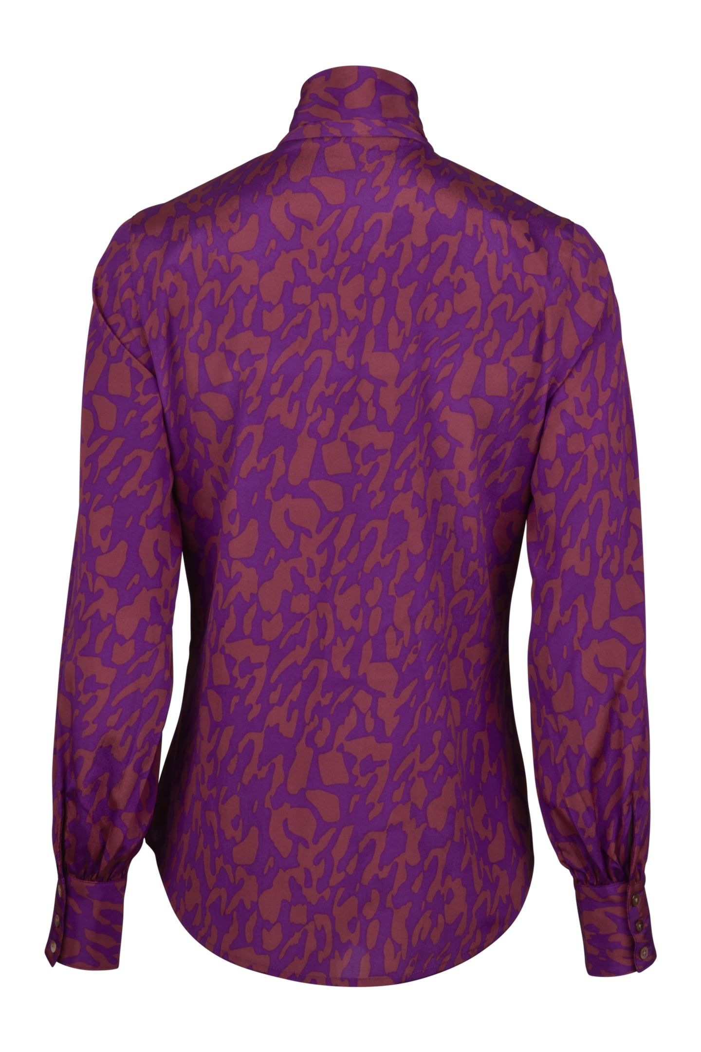 SELMA BLOUSE PURPLE PATTERN 2