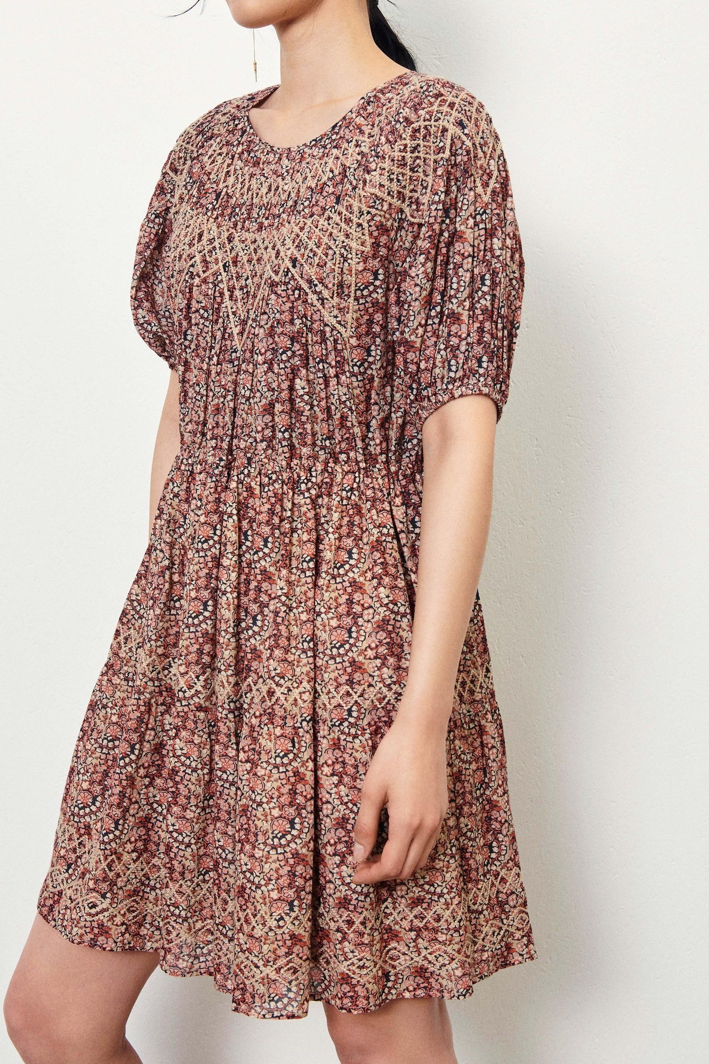 MINI DRESS GREIGE 3