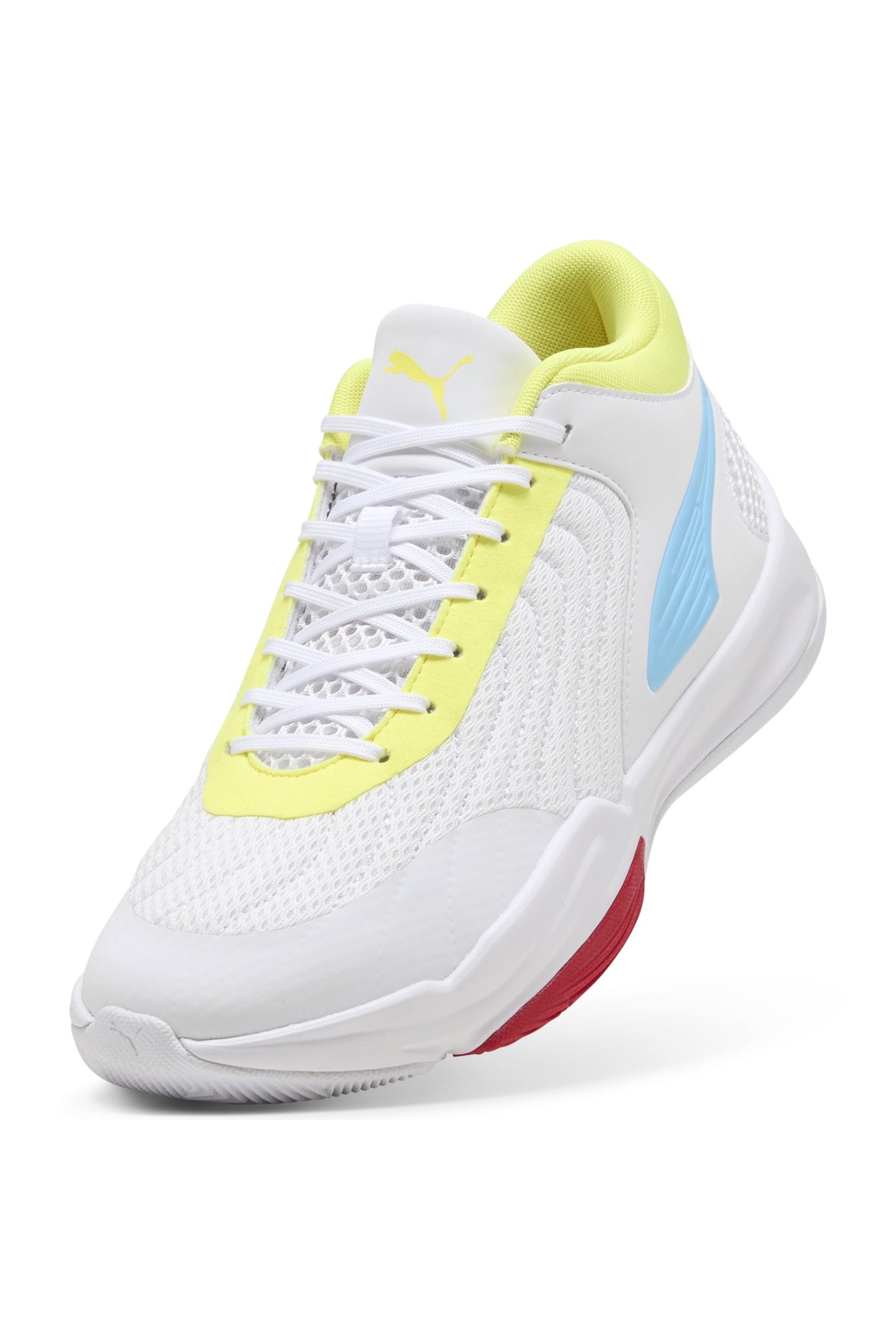 UNISEX COURT PRO 2 WHITE-VIBRANT BLUE 3