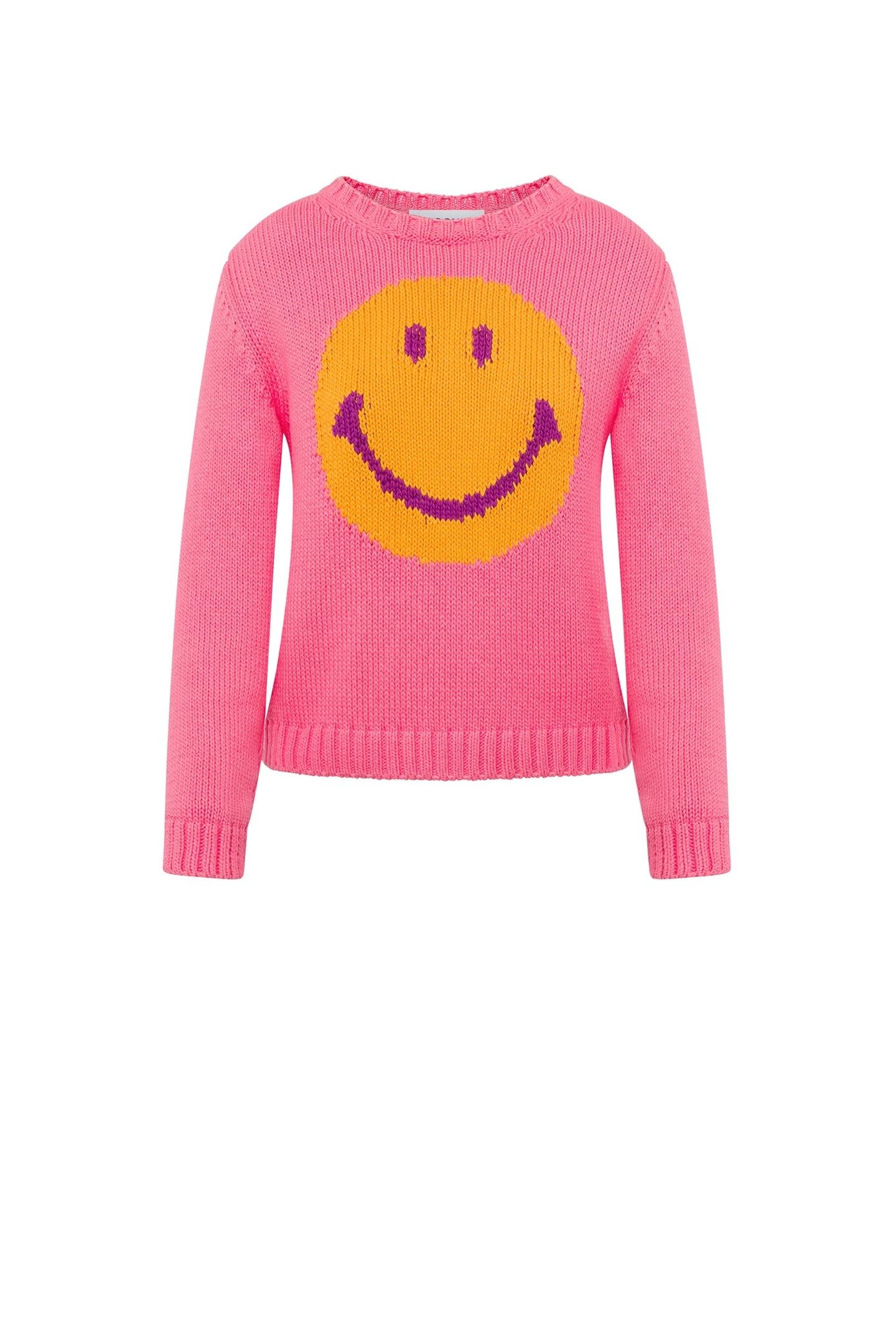 SMILEY® COTTON PULLOVER PINK 3