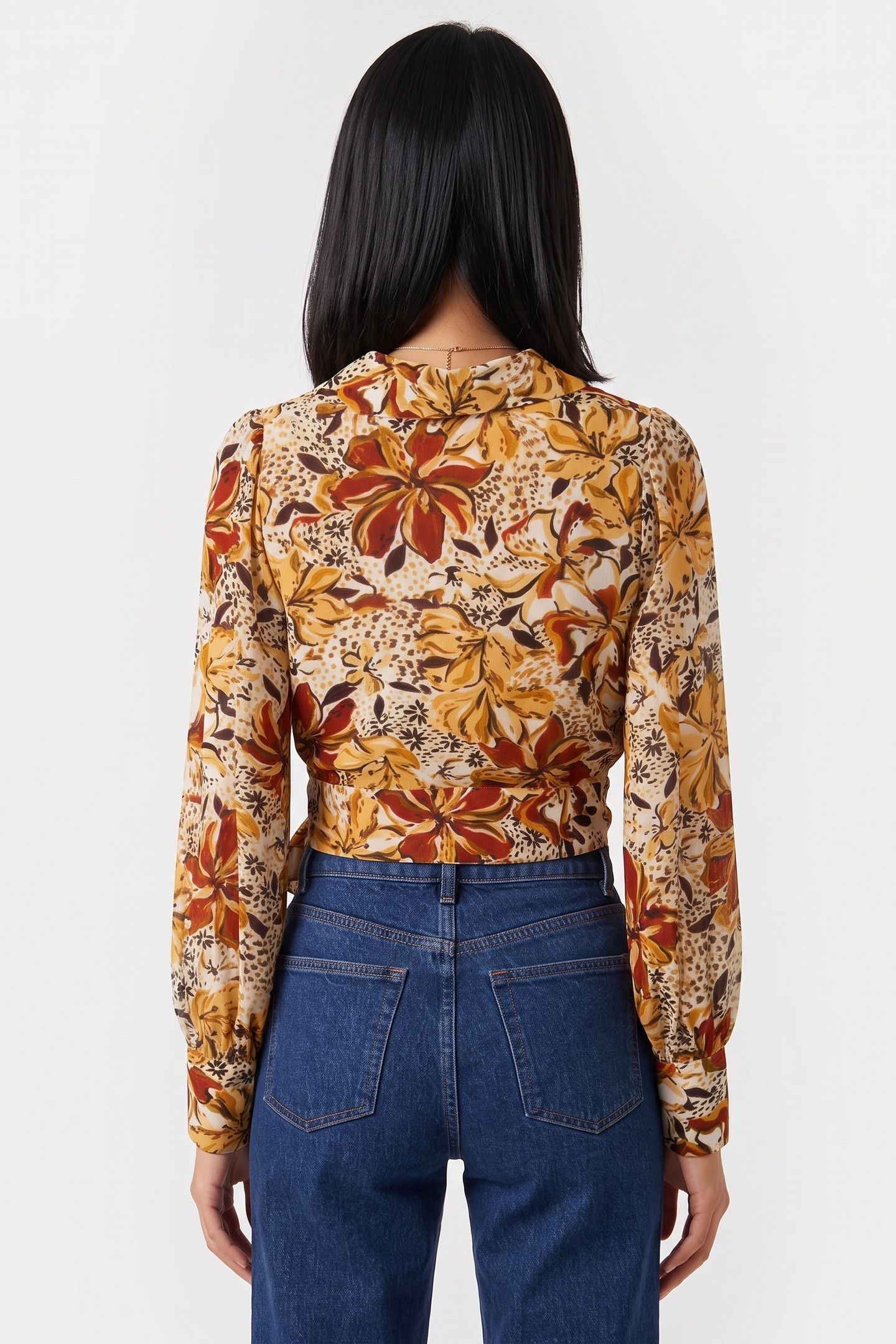 LA MORGAN TOP YELLOW 2