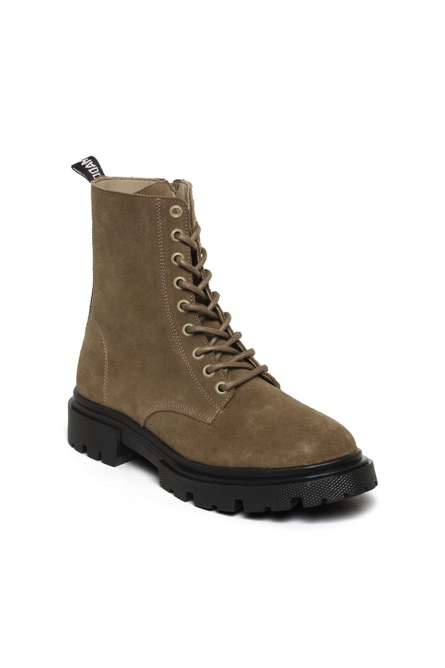 RHONDA BOOTIES TAUPE SUEDE 2