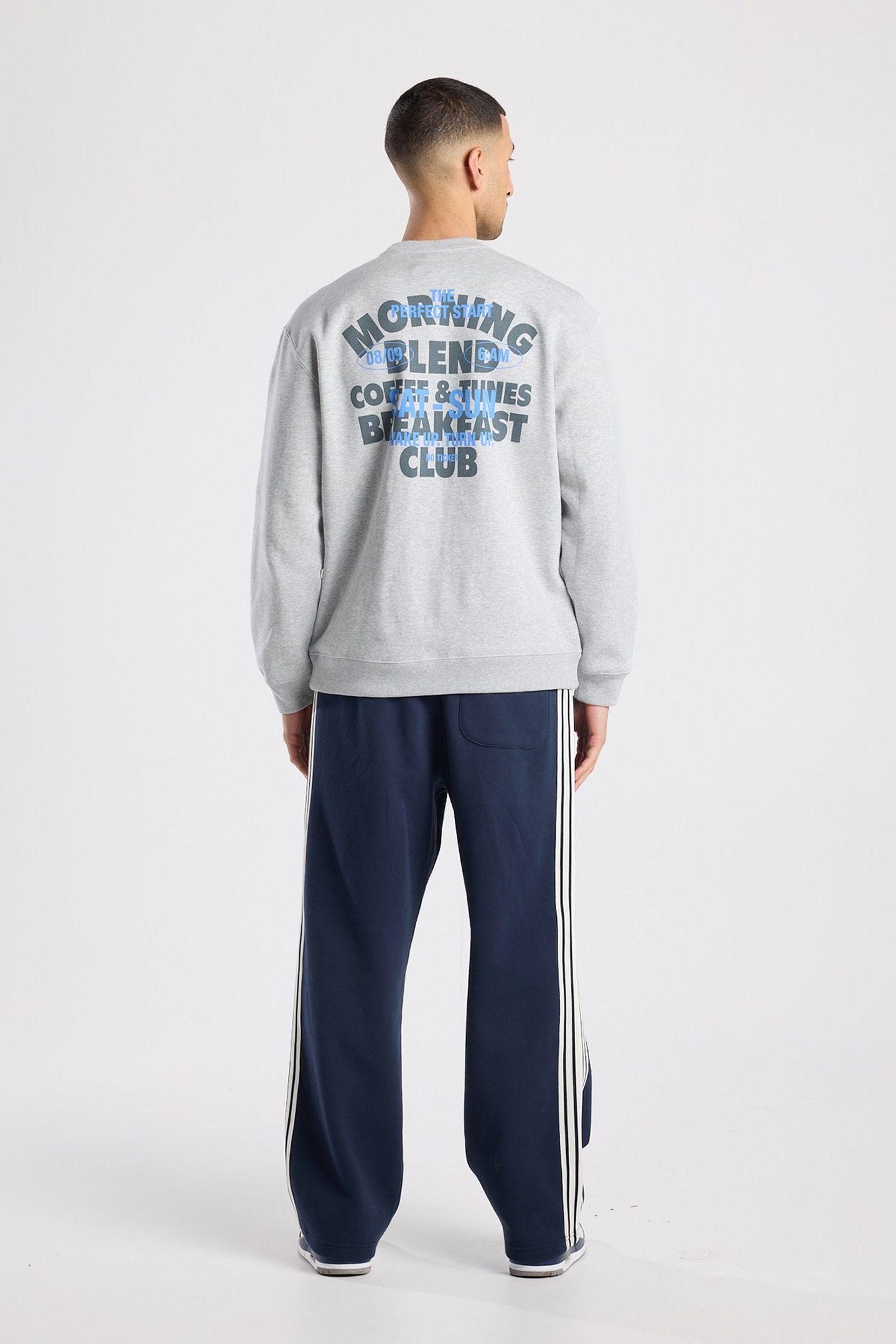 SPENCER CREW LIGHT GREY MELANGE 2