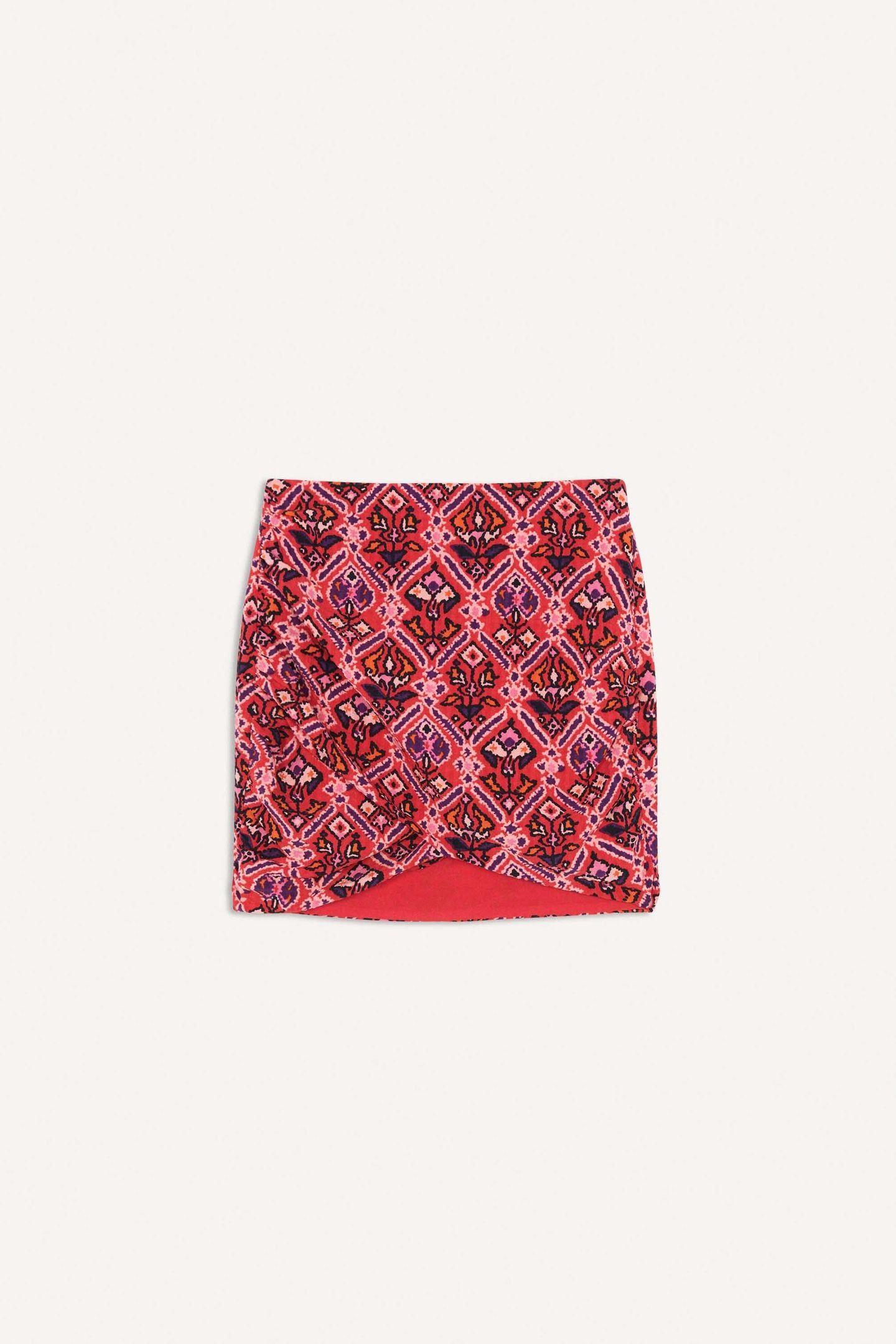 MINI SKIRT ROUGE 3
