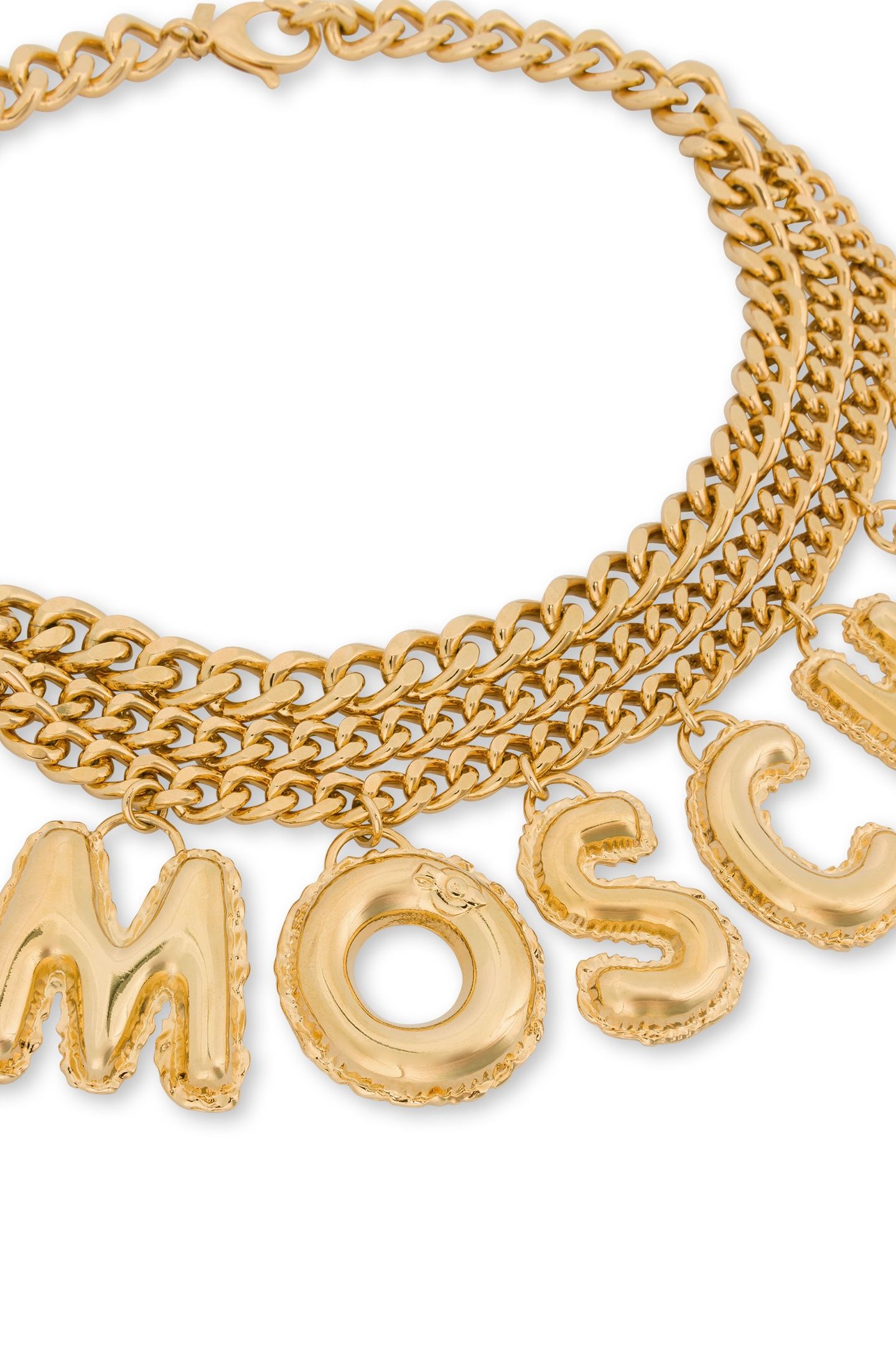 INFLATABLE LETTERING CHAIN BELT GOLD 3