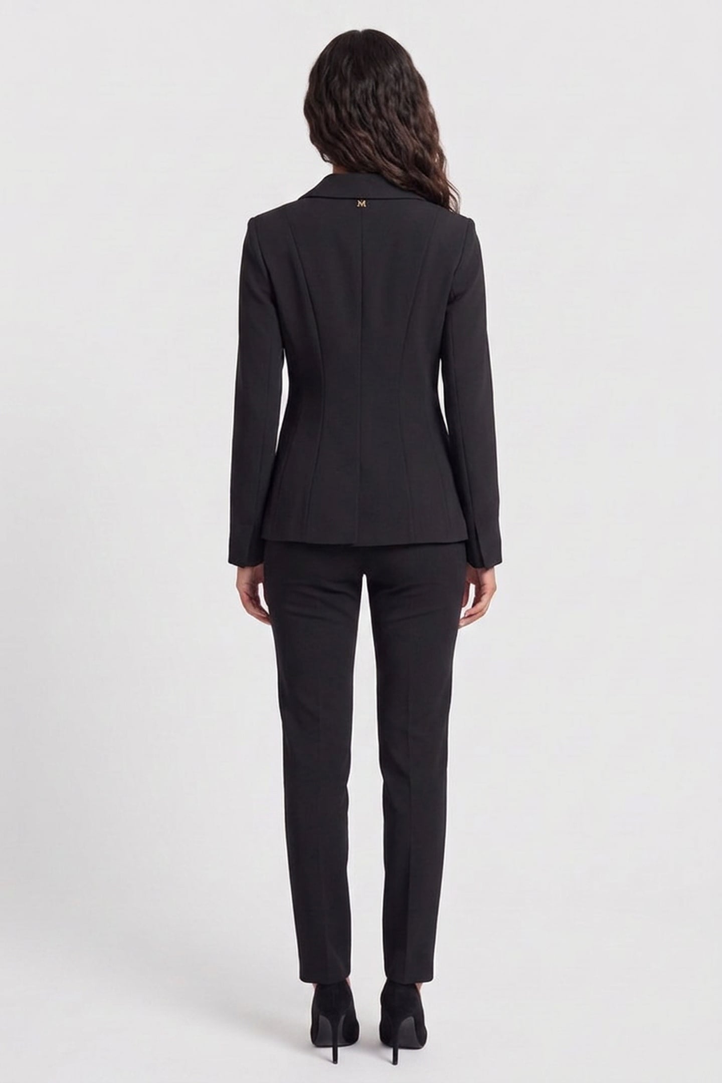 ELLA FITTED BLAZER JET BLACK A996 2