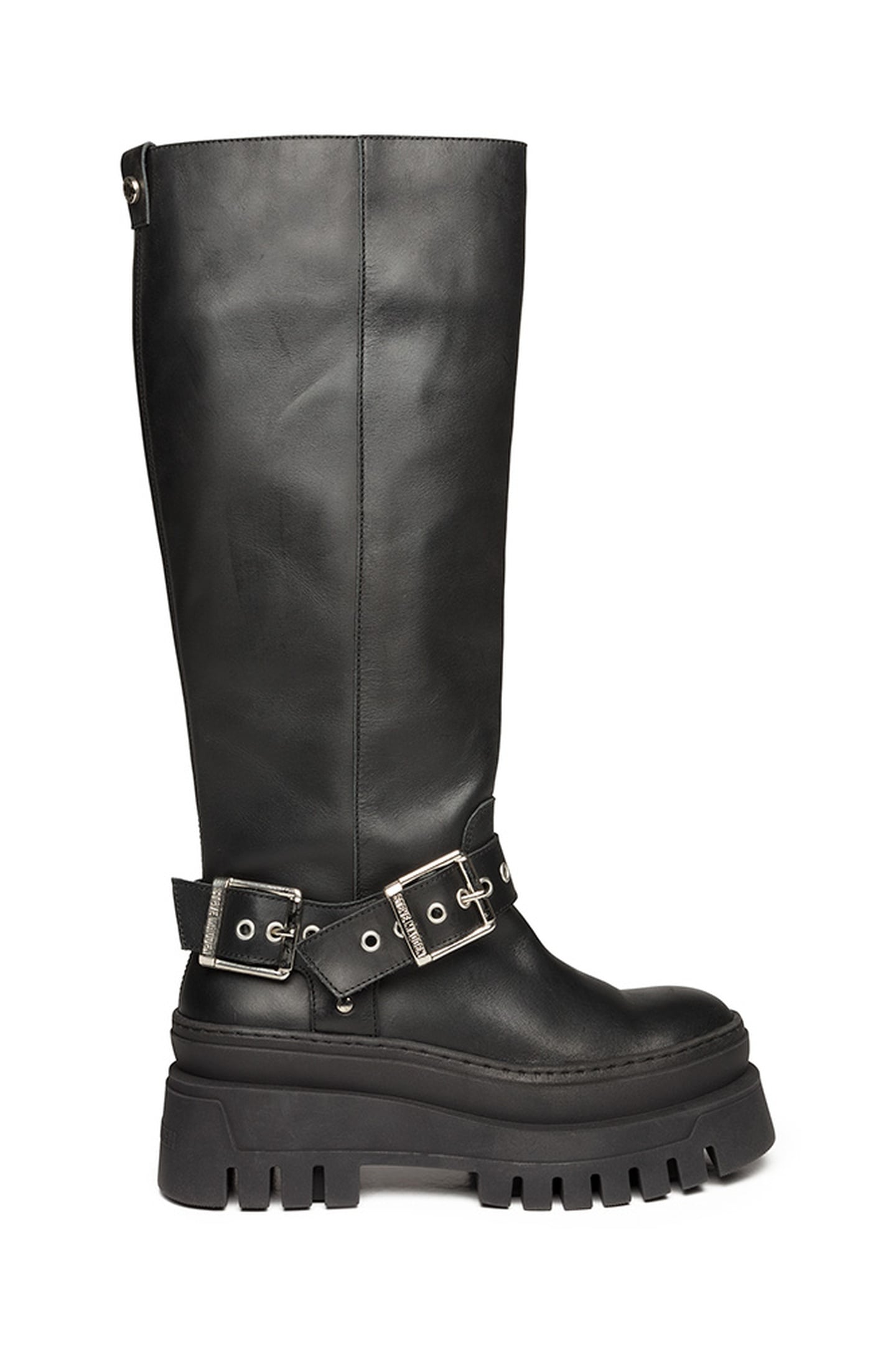 CRUZ BOOTS BLACK LEATHER 1