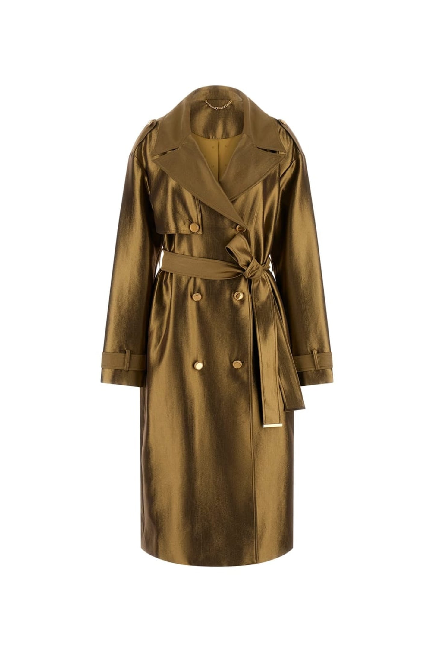 MILLA TRENCH COAT ANTIQUE GOLD MULTI 9