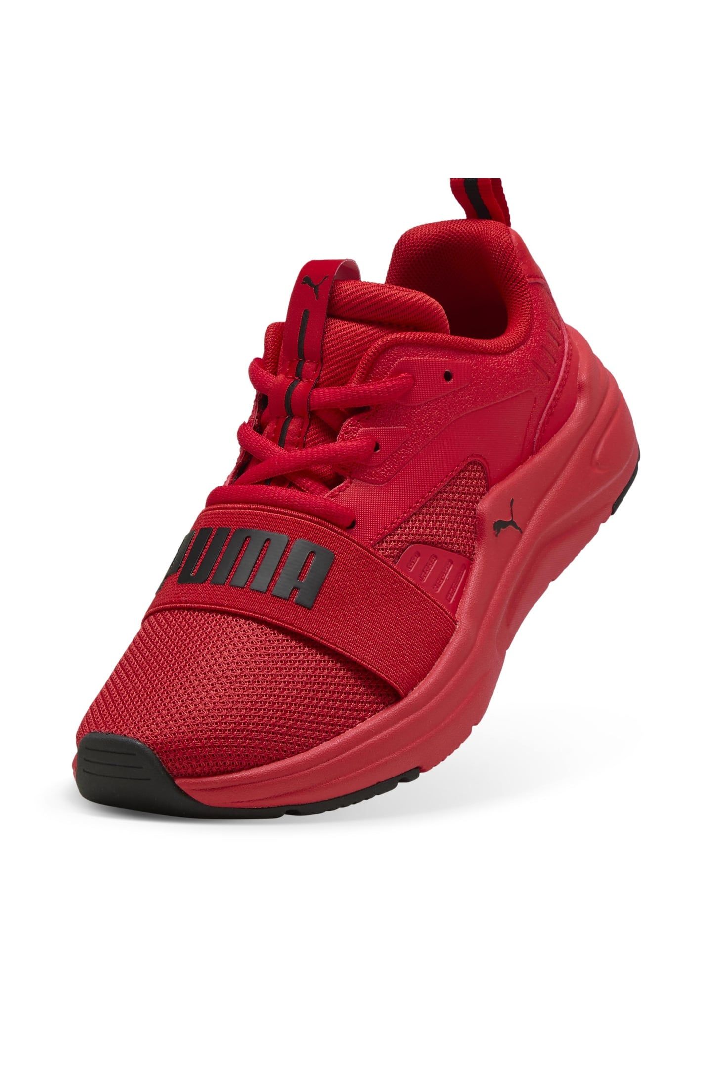 UNISEX SOFTRIDE WIRED 2 JUNIOR RED-BLACK 2