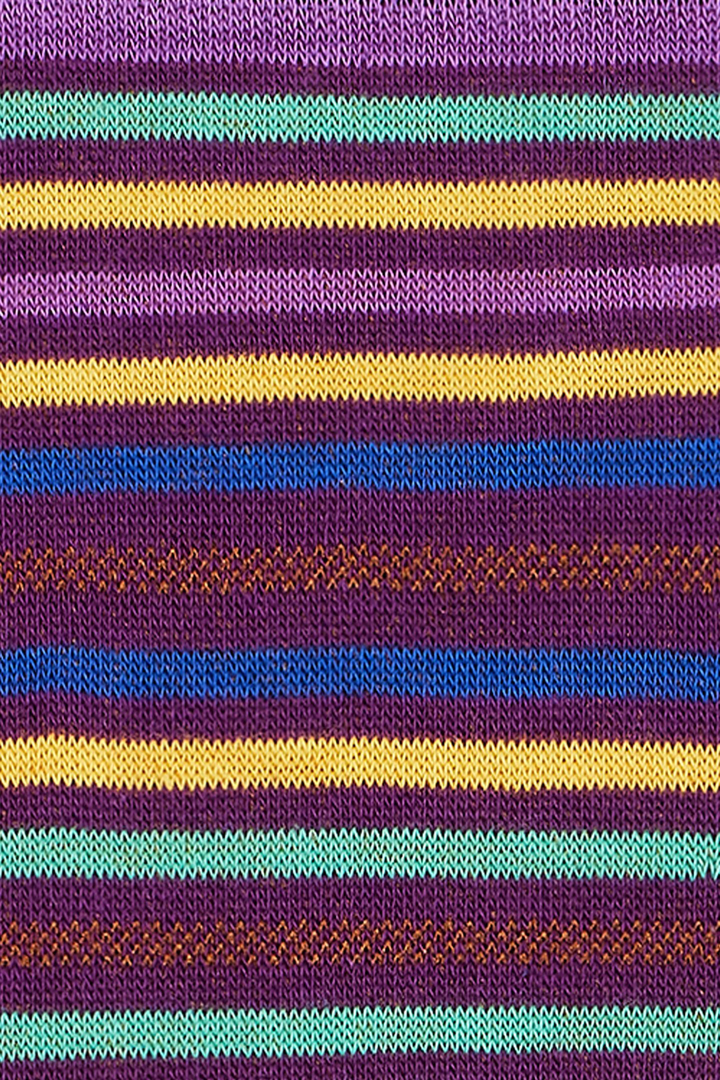 MEN SOCK GAVIN STRIPE DARK VIOLET 5