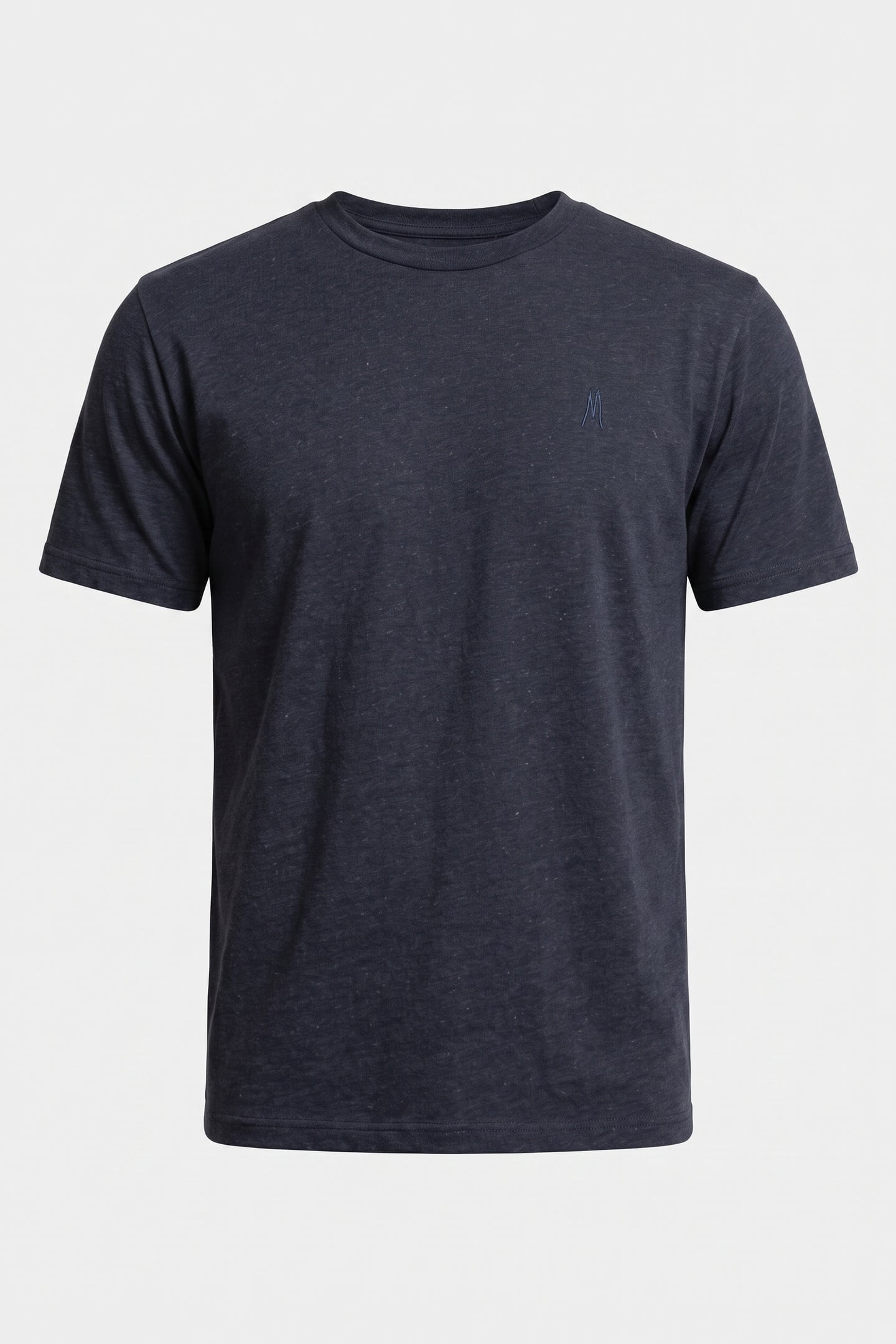 CN SS TEE WITH EMBRO NAVY SEA 3