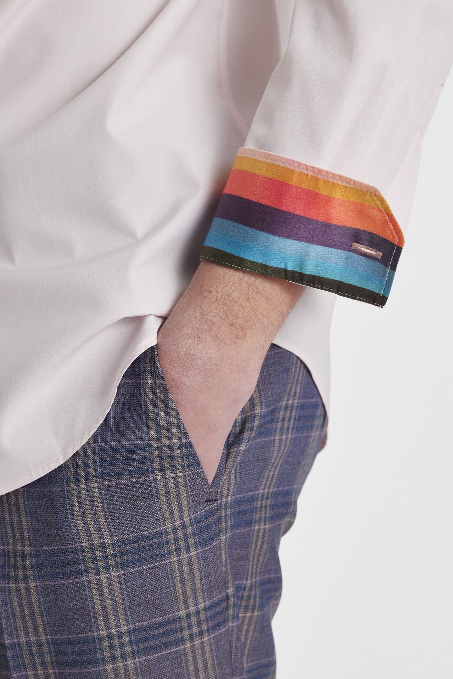 GENTS S/C TAILORED SHIRT POWDER PINK 3