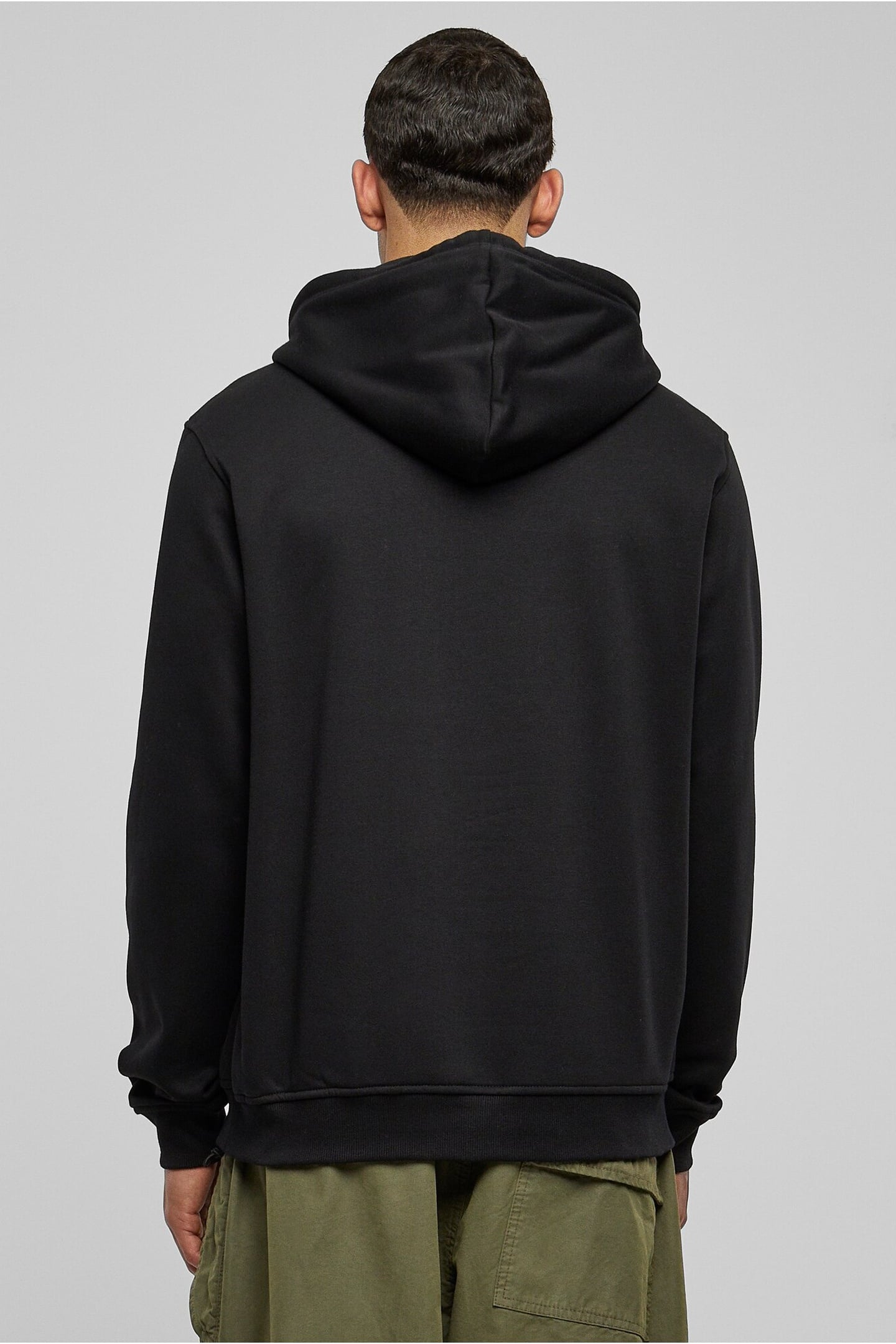 BASIC TERRY HOODY BLACK 2