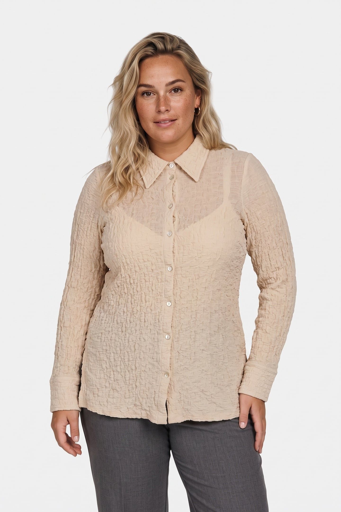 PA CARIMA SHIRT BEIGE 1
