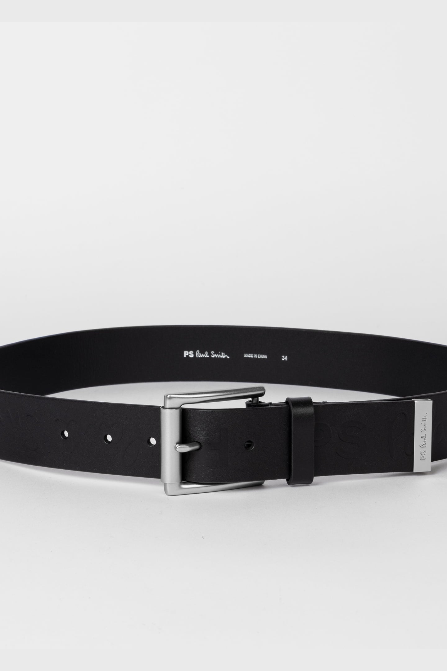 MEN BELT CLIP BLACK 1