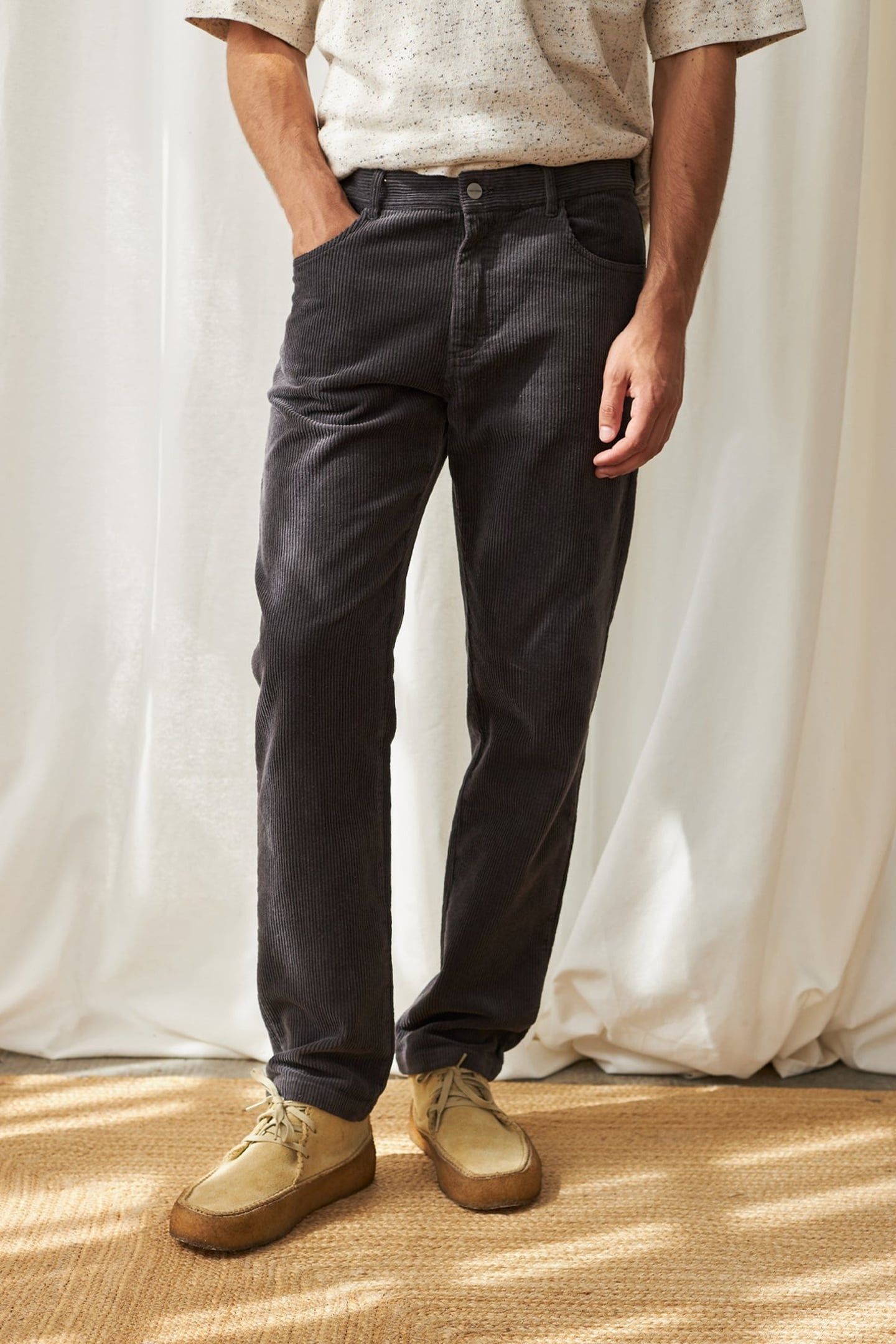 BALAVU PANTS DARK SAND 2