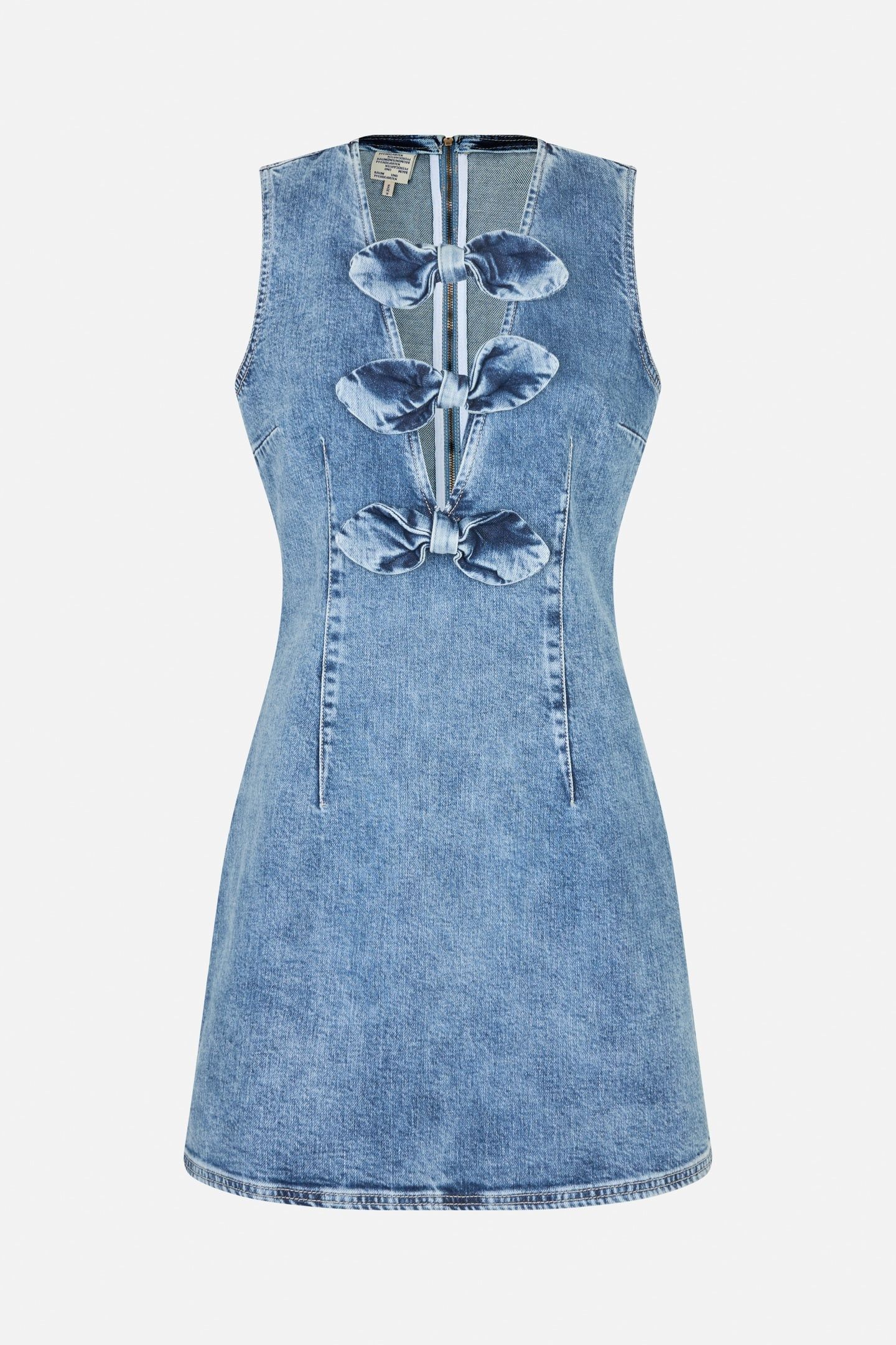 AJKI DRESS LIGHT DENIM WASH 4