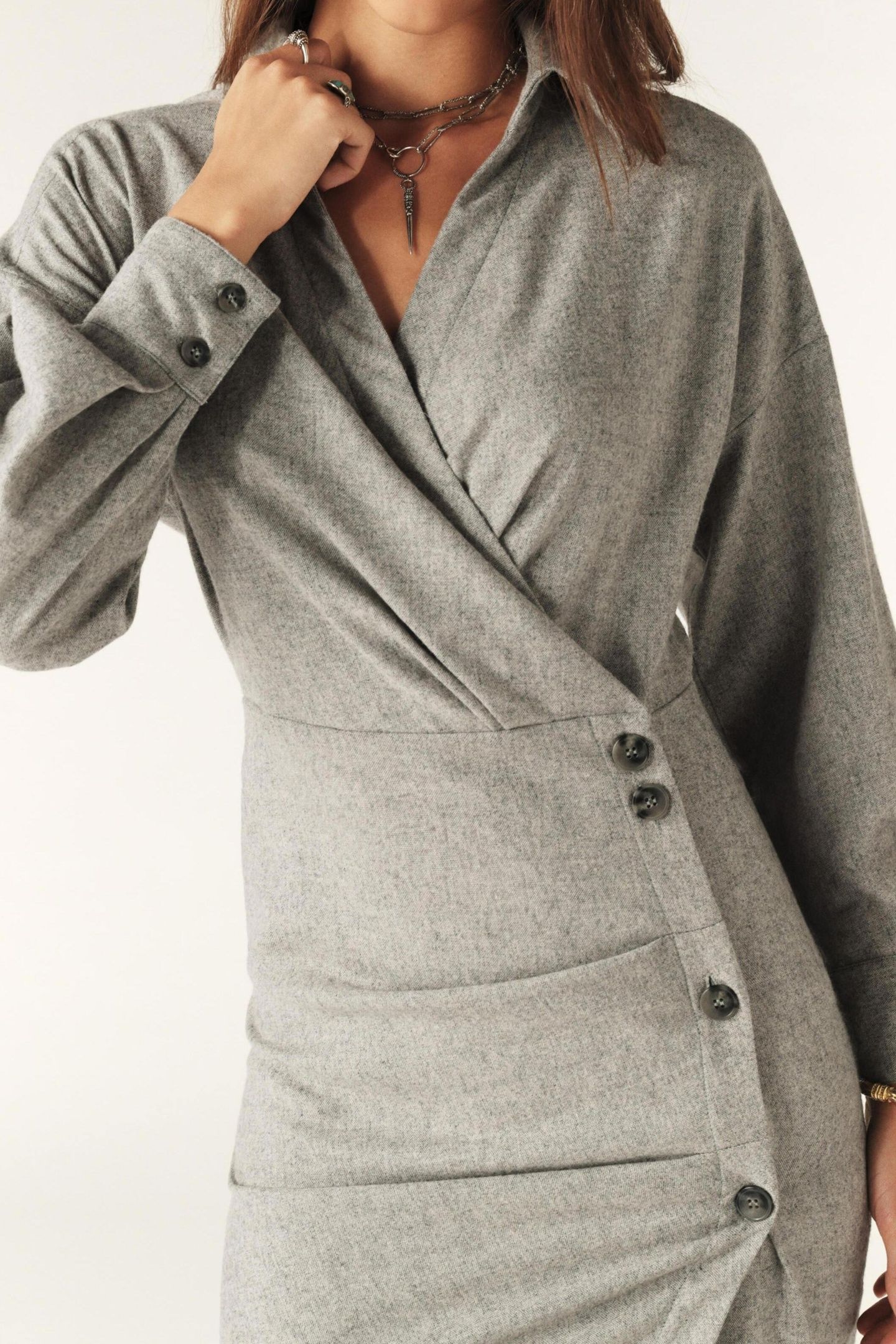 MINI DRESS GRIS 5