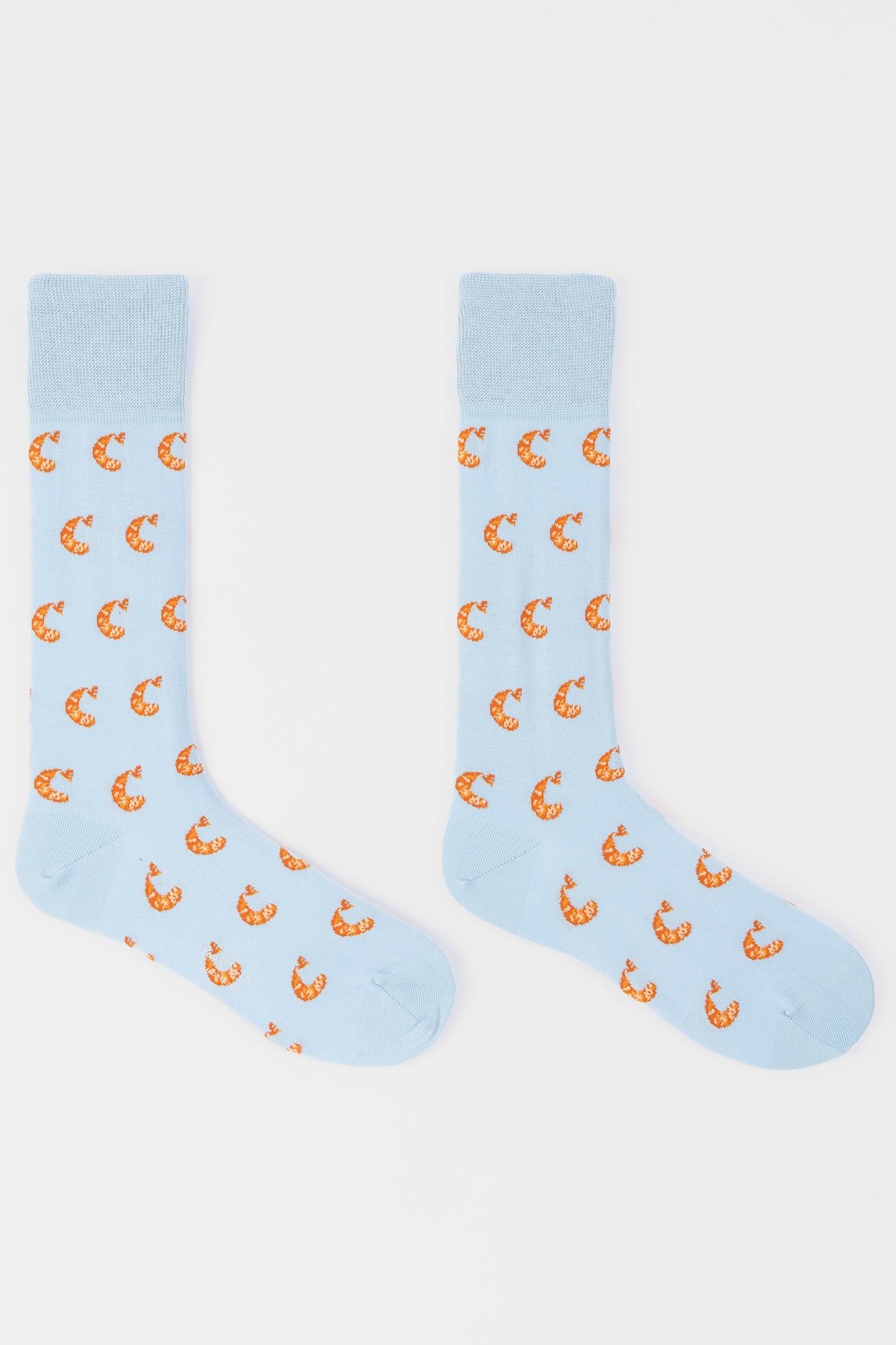 MEN SOCK SHRIMP TURQUOISE 2