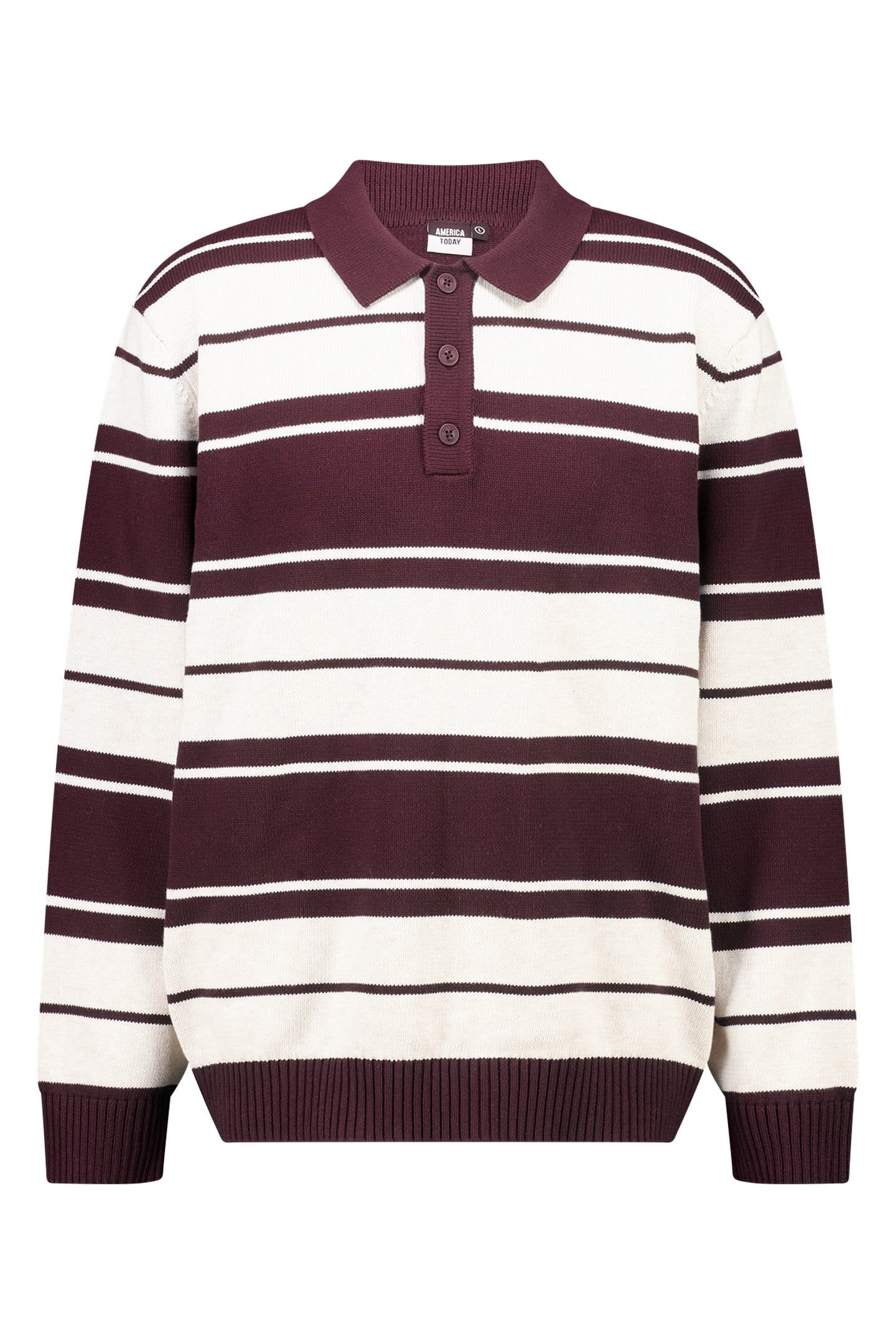 KELVIN POLO BURGUNDY 3