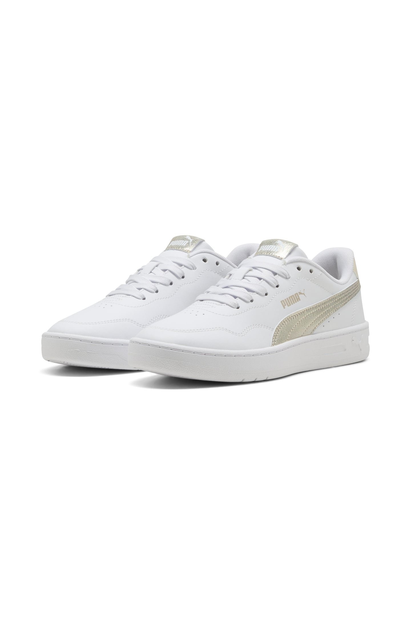 COURT LALLY METALLIC WHISPER WHITE-GOLD 2