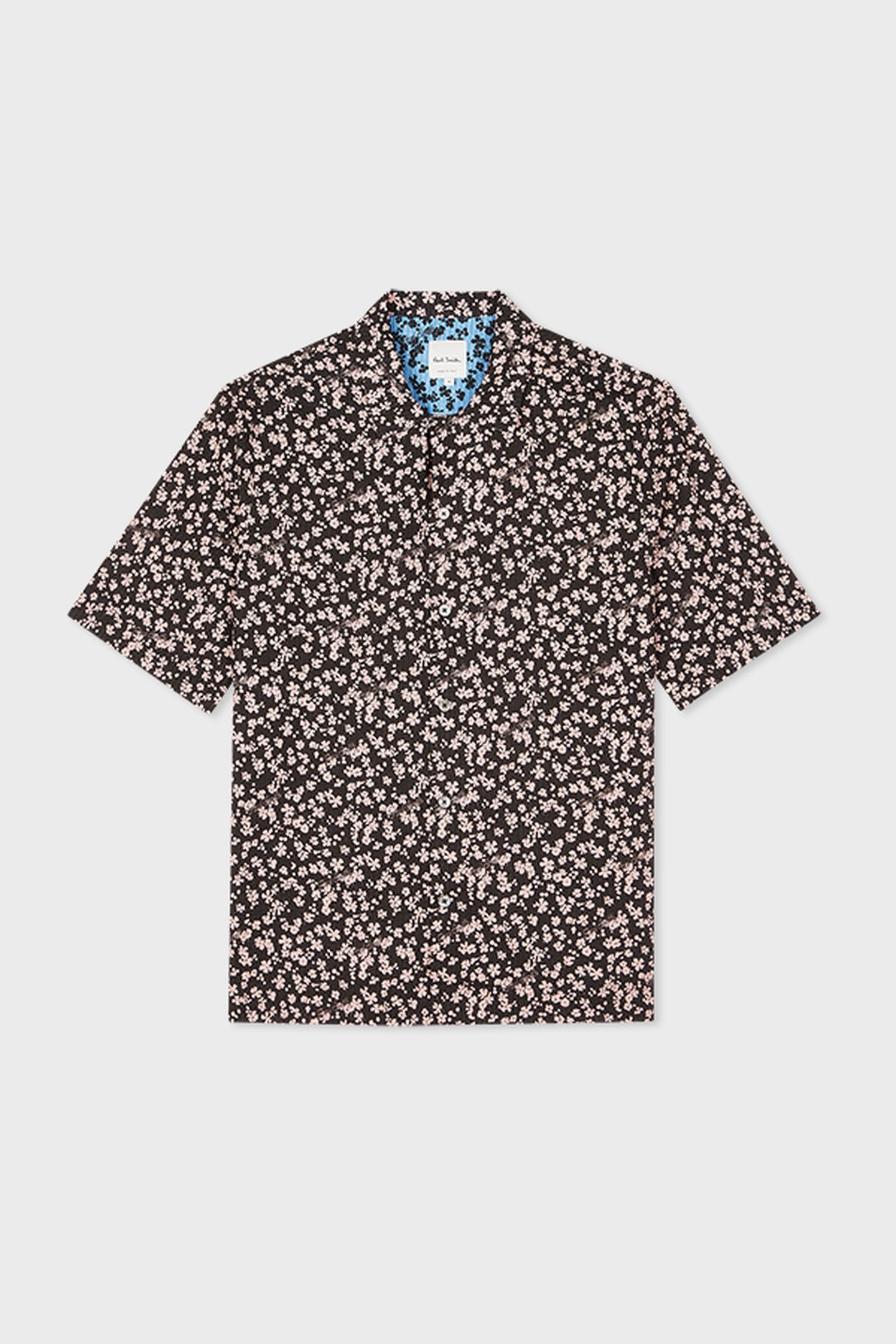 MENS S/S REGULAR FIT SHIRT PINK 1