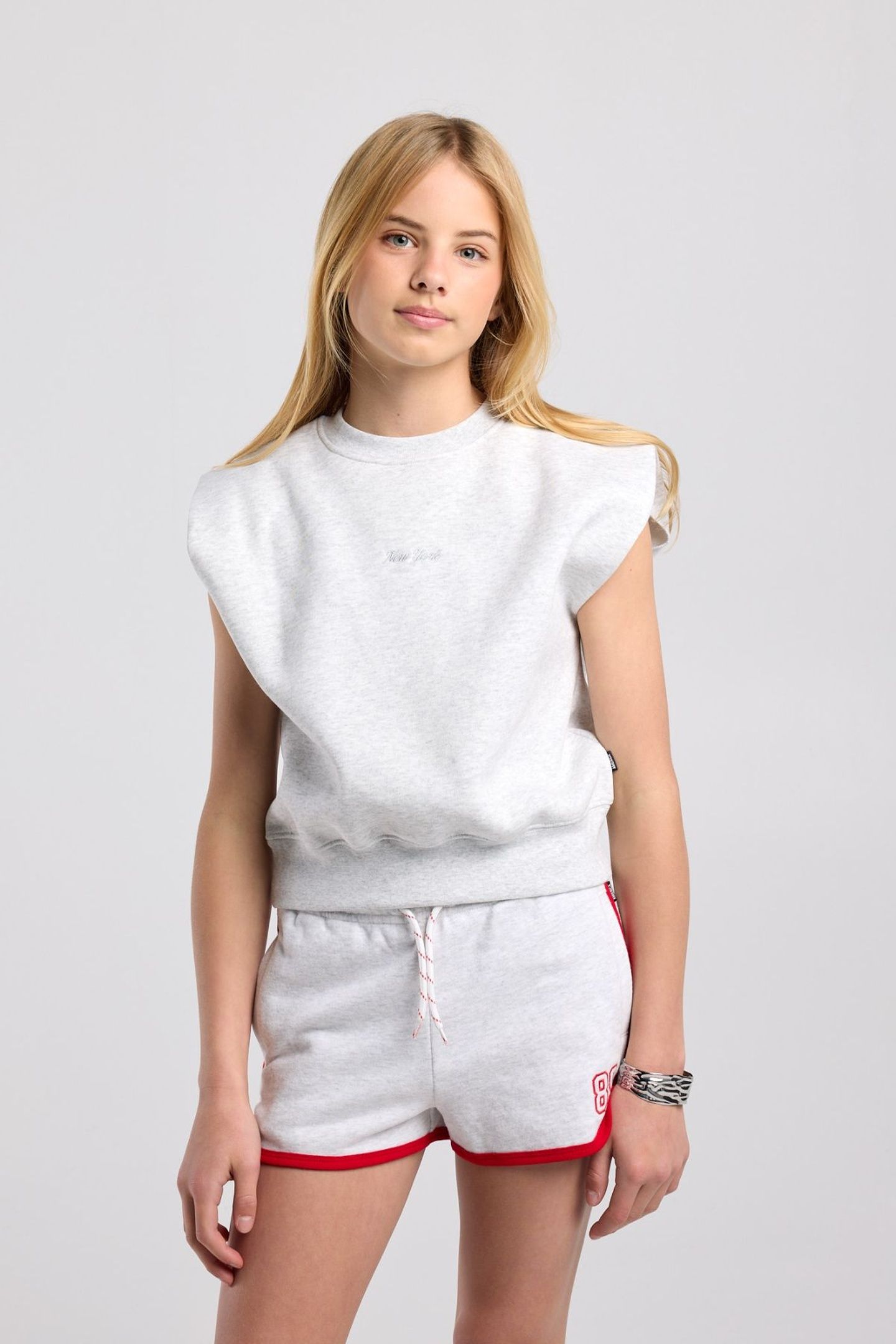 SARESA JR LIGHT GREY MELANGE 1