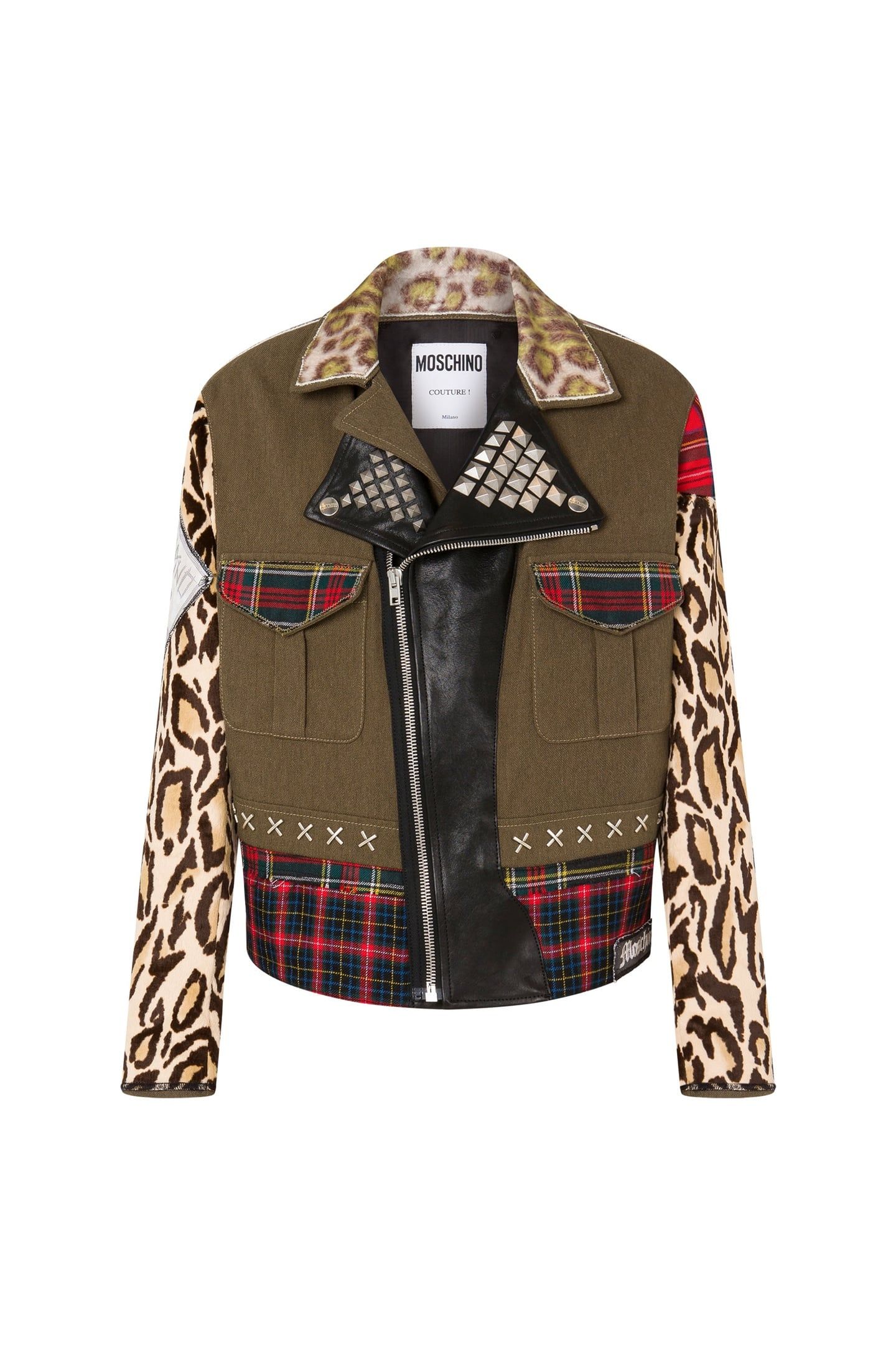 MILITARY PATCHWORK JACKET GREEN 3
