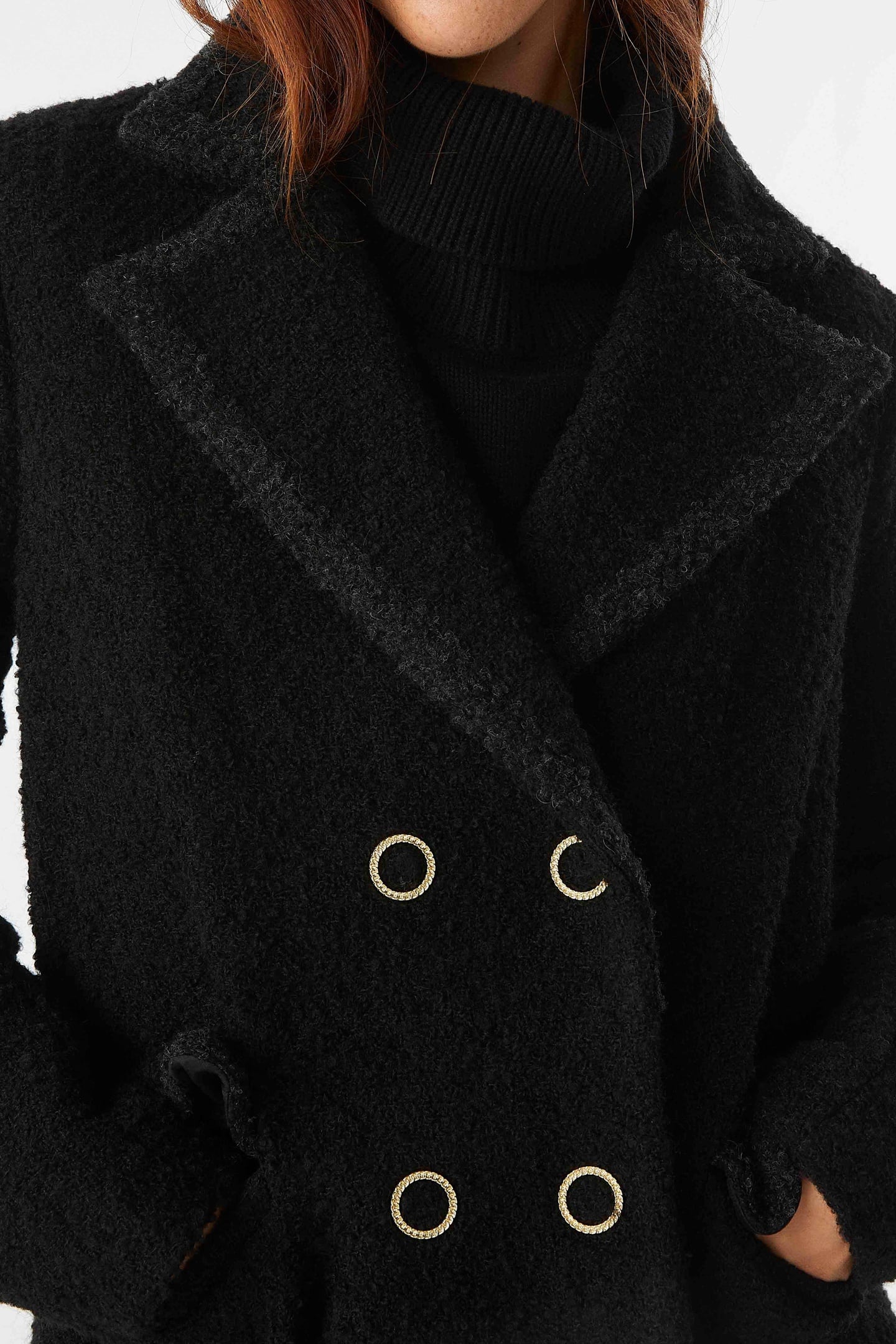 SHORT COAT BLACK 4