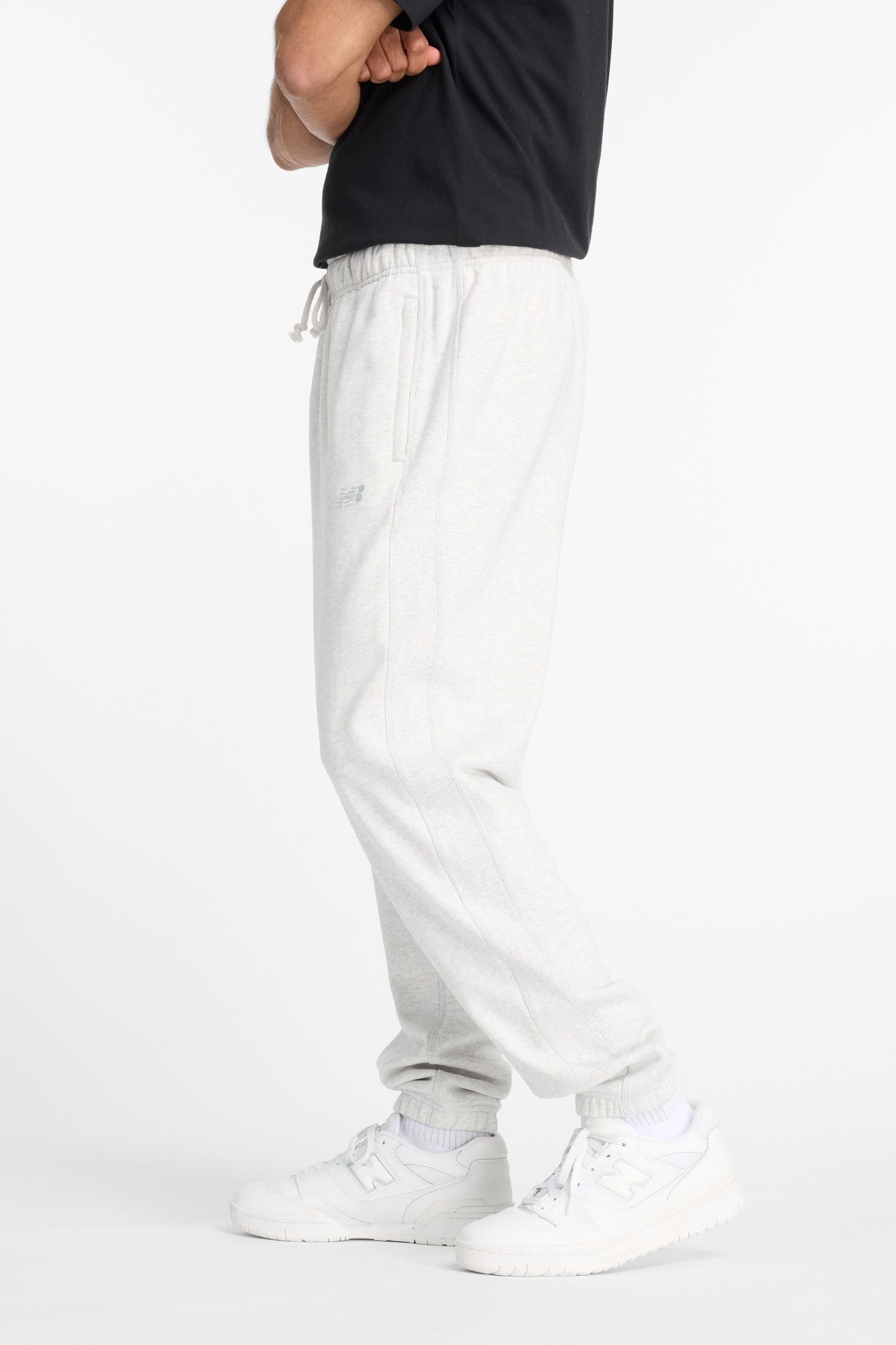 ATHLETICS FRENCH TERRY JOGGER ASH 5