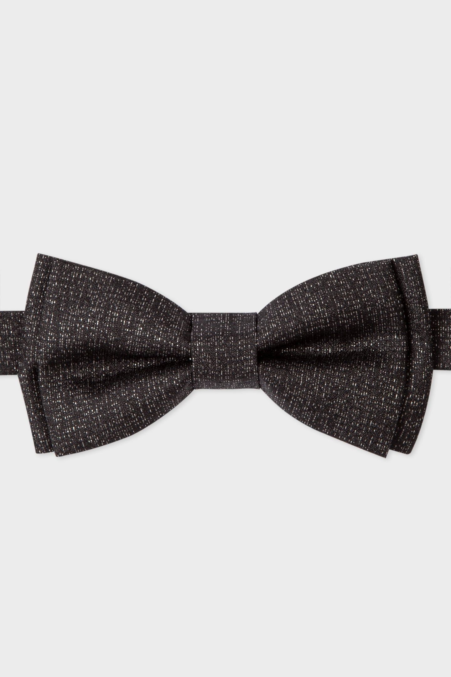 MEN BOW TIE METALLIC BLACK 1