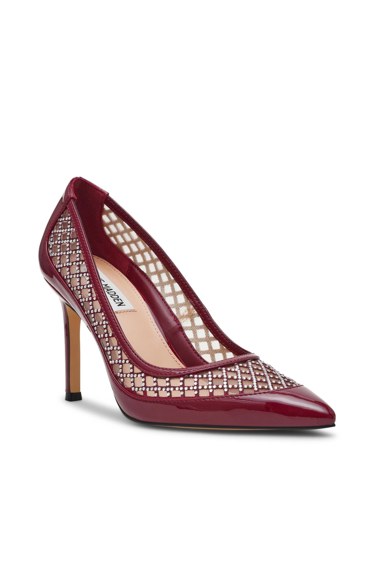SAXXON PUMPS DARK CHERRY PATEN 3