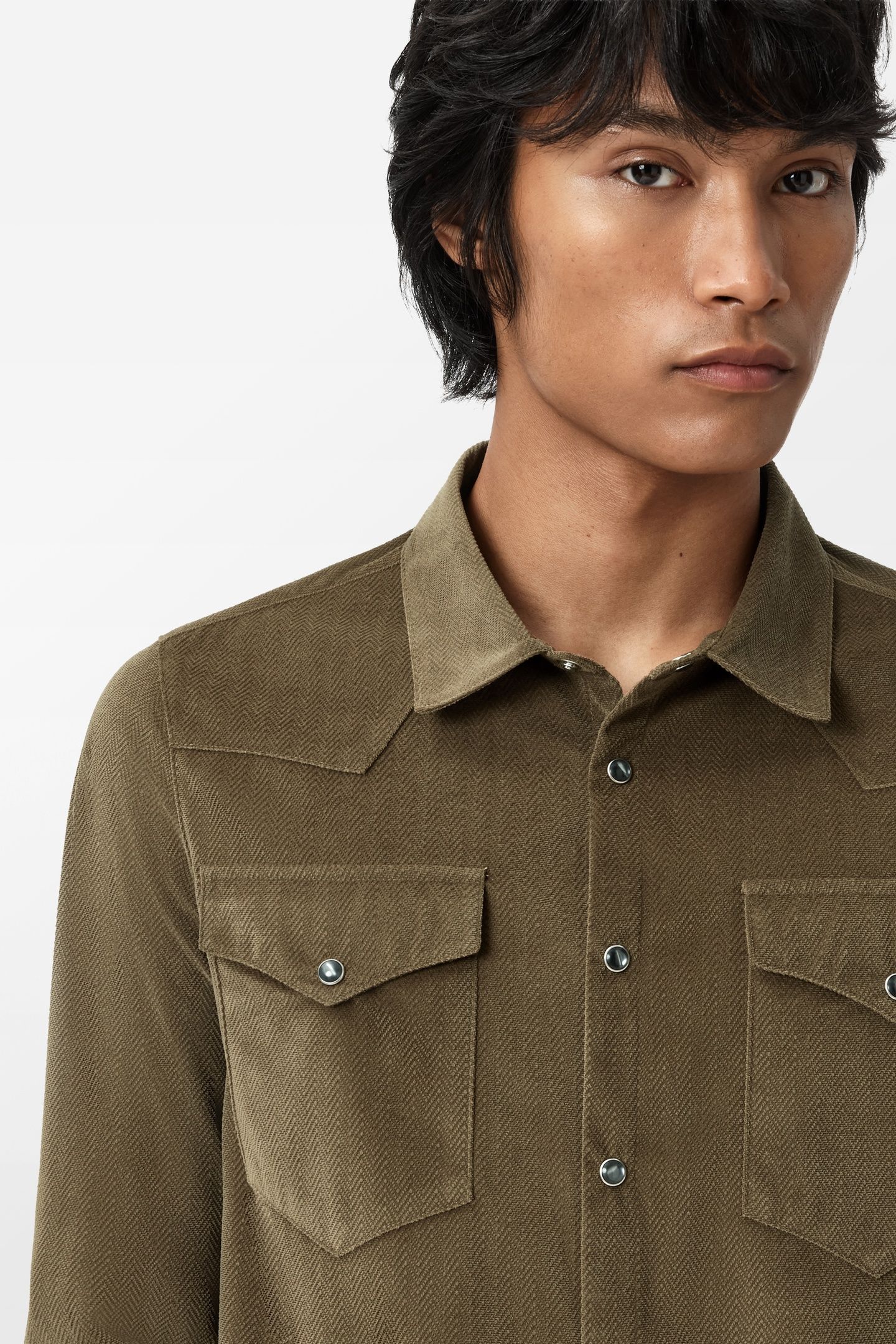 ANDRES SHIRT FOSSIL GREY 3