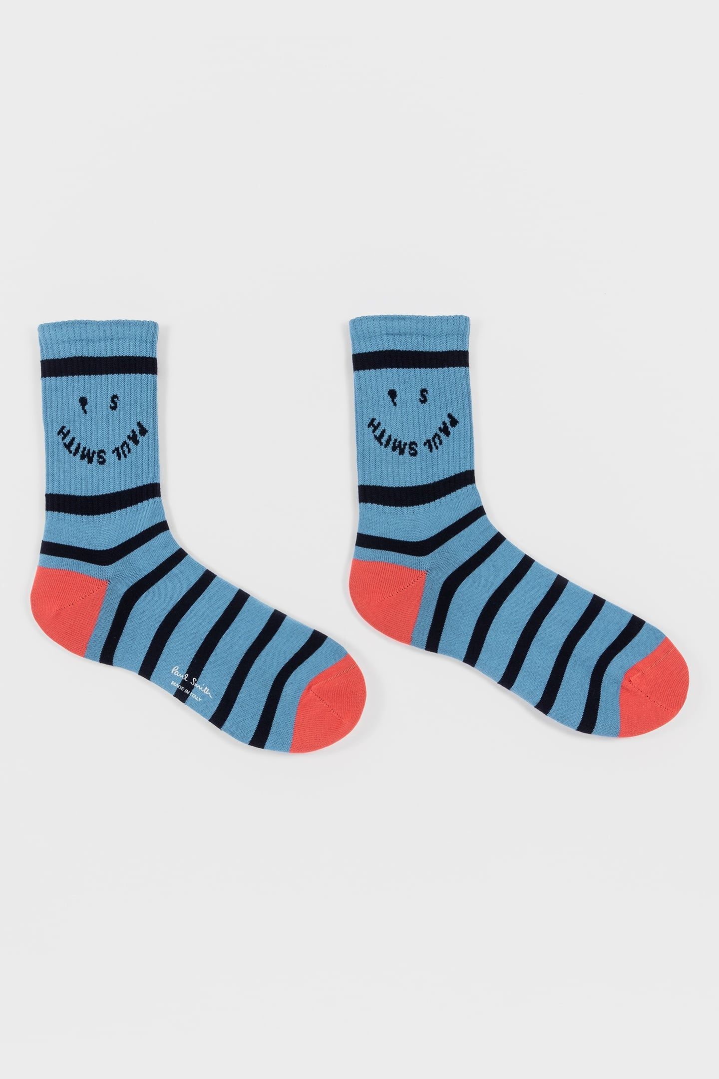 MEN SOCK STRIPEY PS HAPPY PETROL GREEN 2