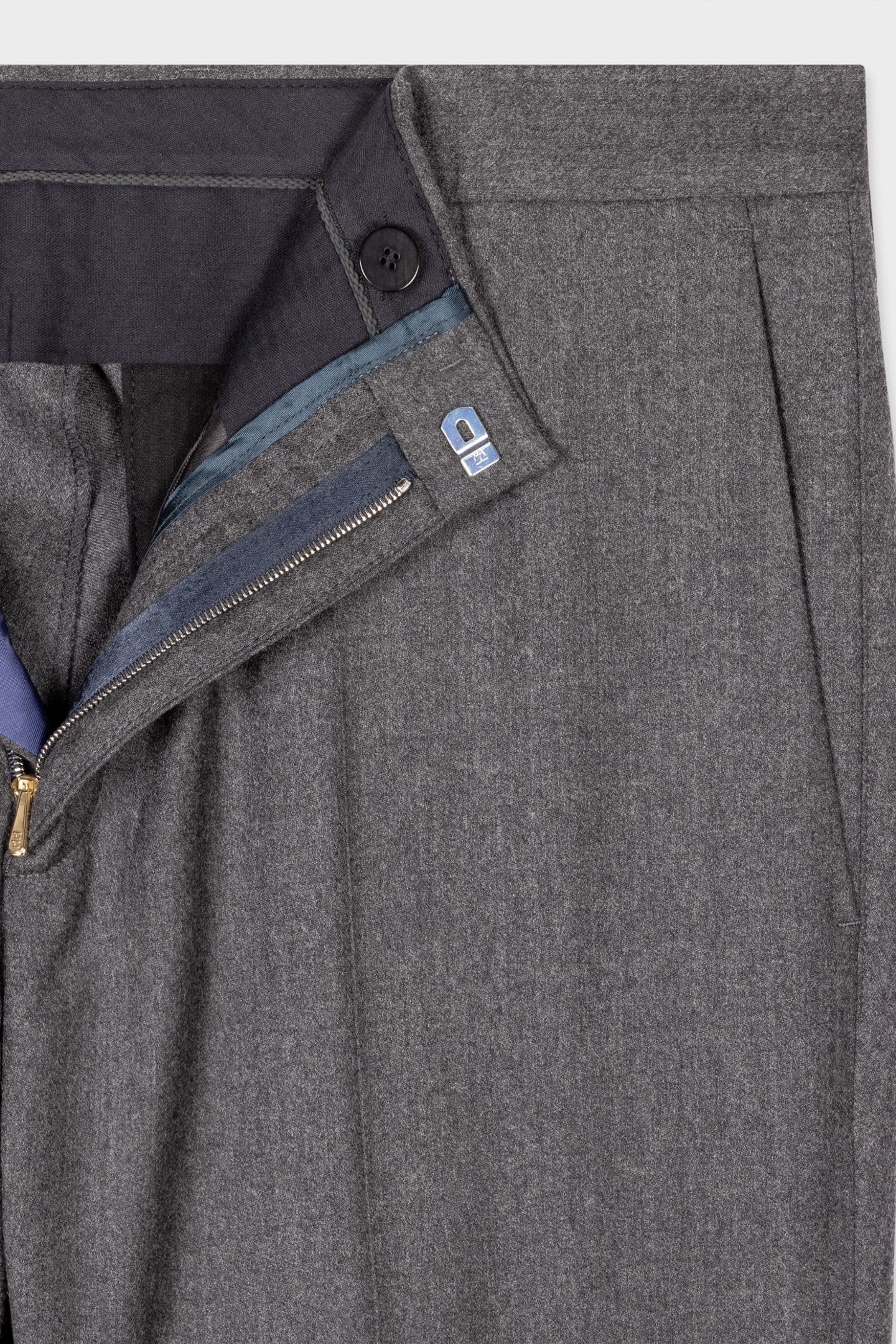 GENTS TROUSER GREY MELANGE 10