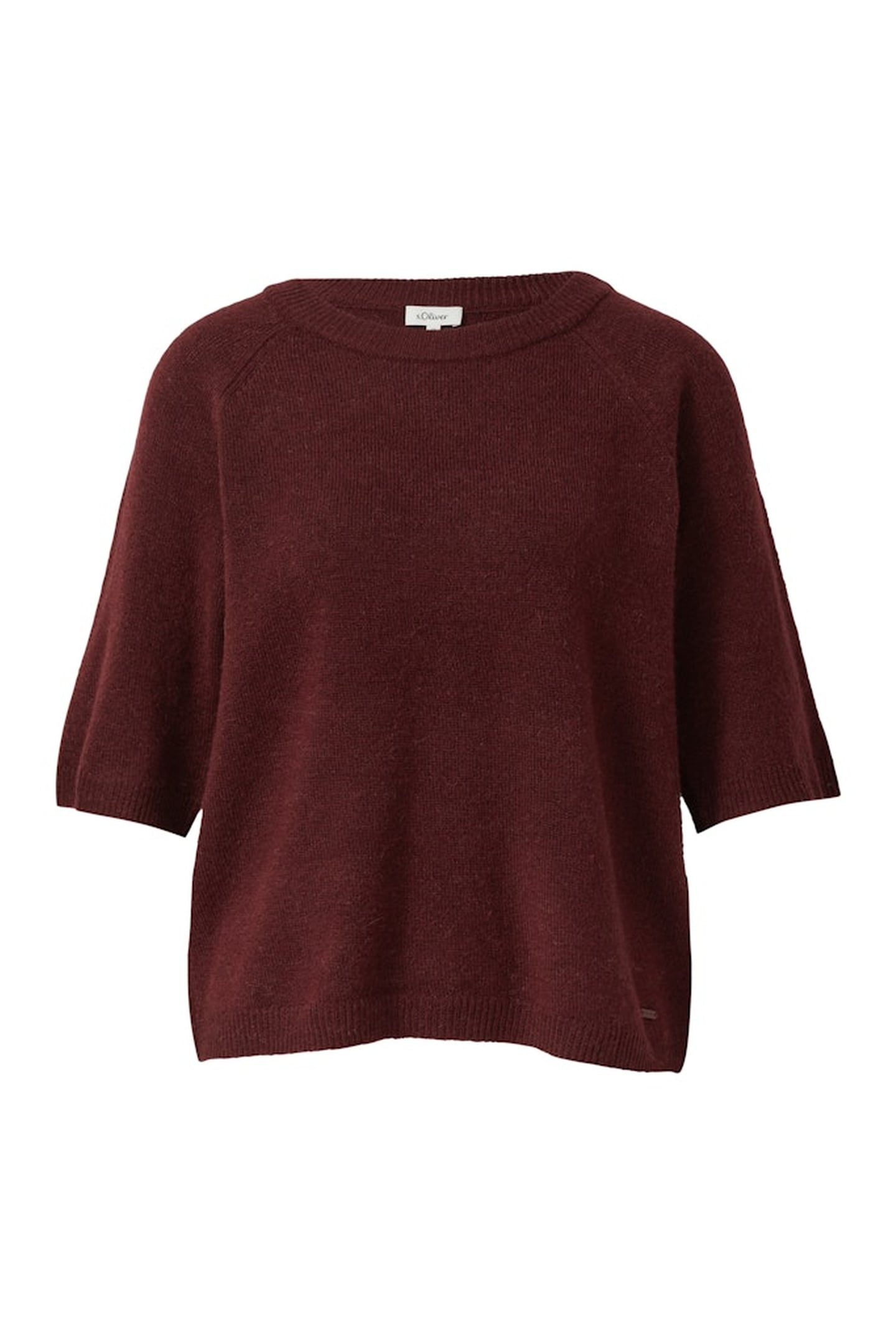S.OLIVER PULLOVER BURGUNDY 4