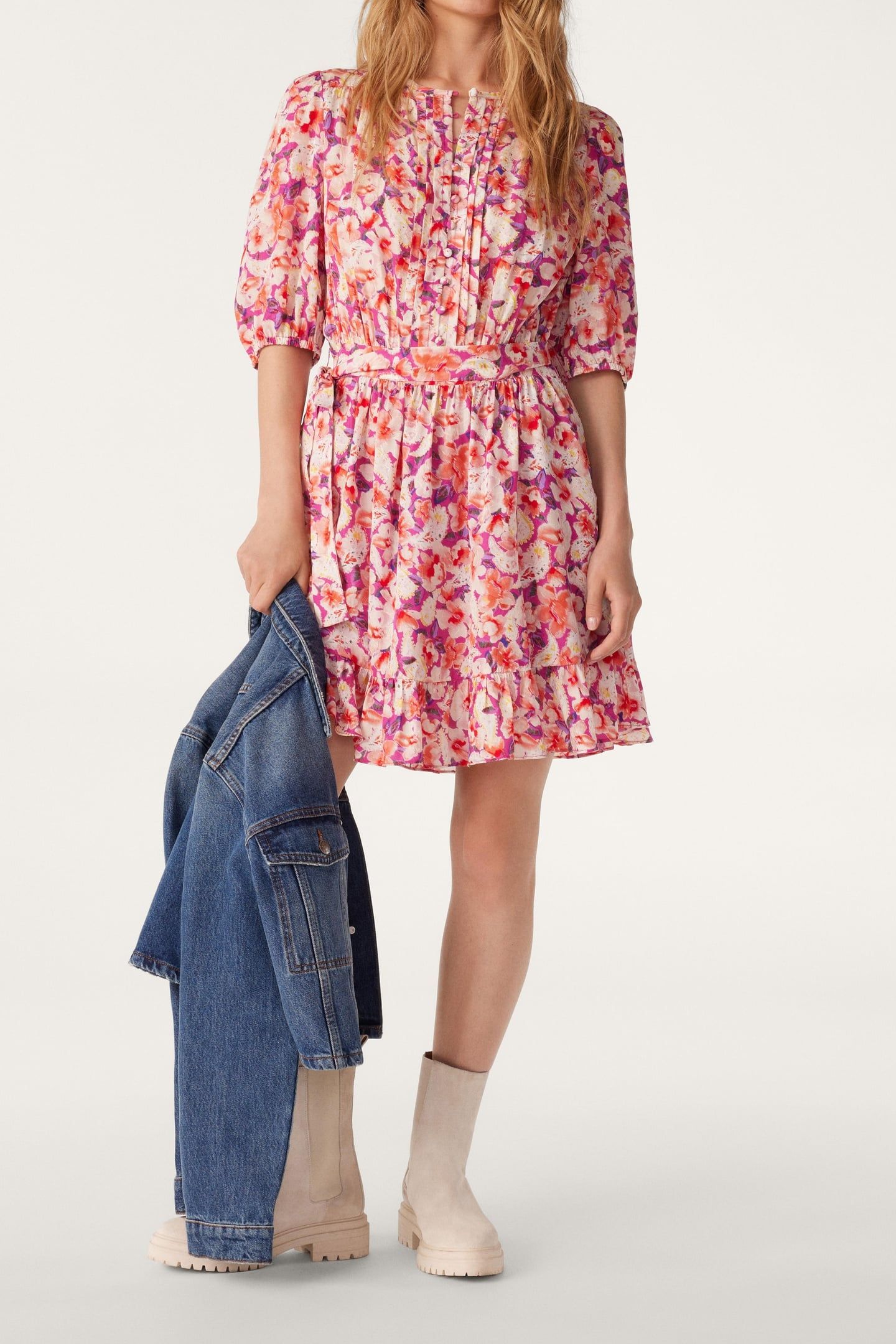 MINI DRESS FUSHIA 3