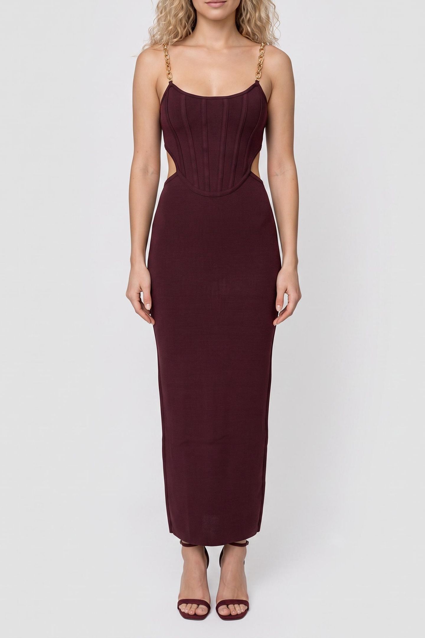 AISHA LONG DRESS BAN REGAL PLUM 1