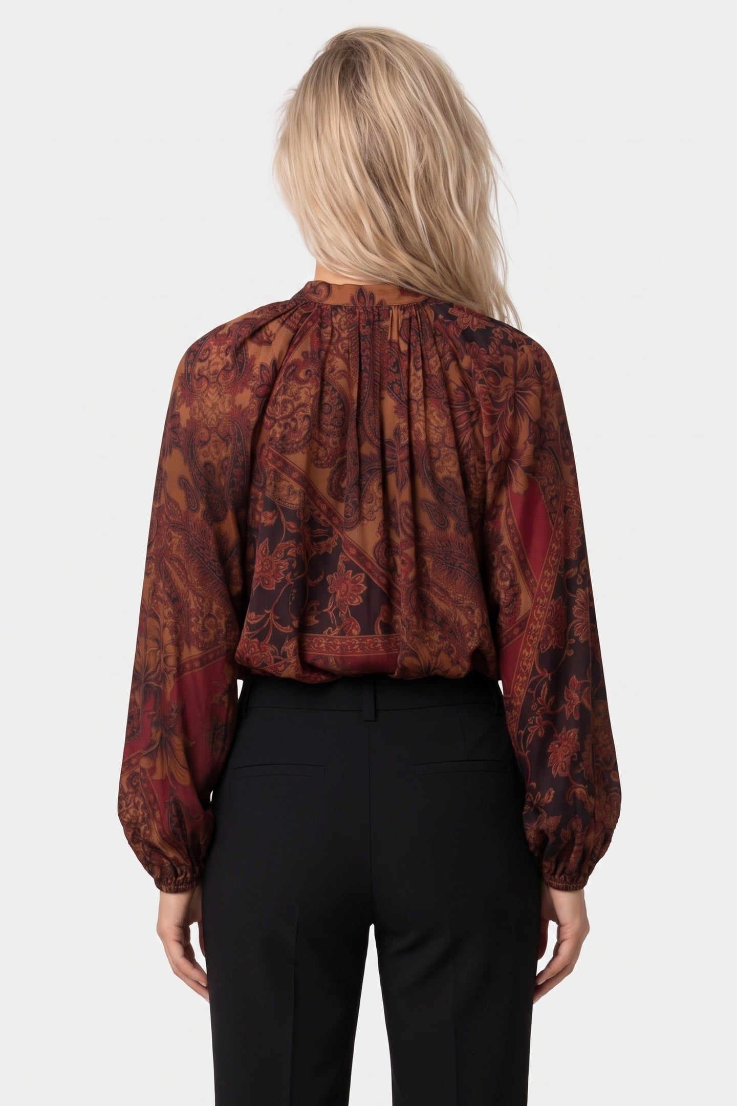 COLETTE BLOUSE MULTI PRINT 2