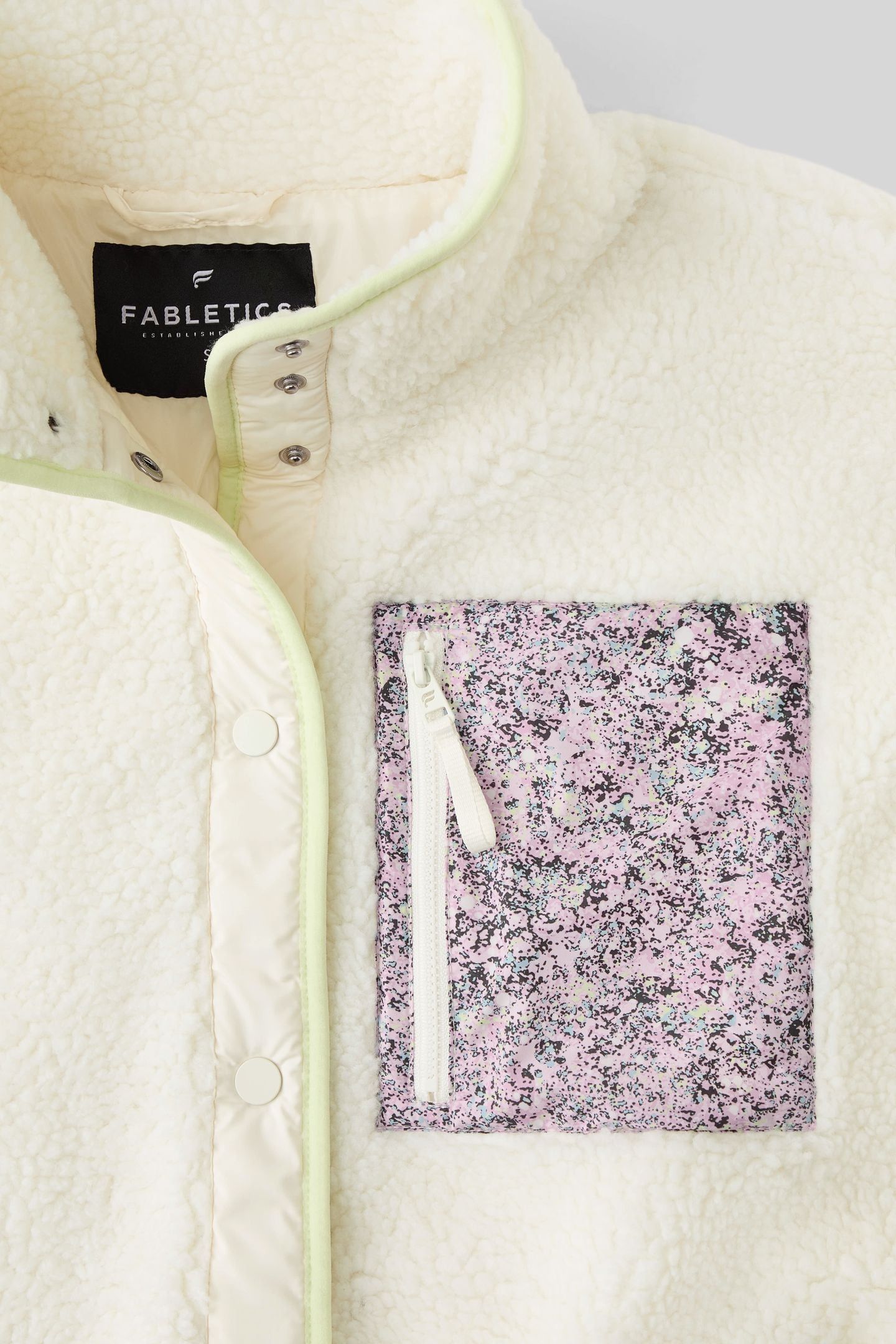 TAHOE TEDDY JACKET BONE/COSMIC SPLATTER/MORNING DEW 4