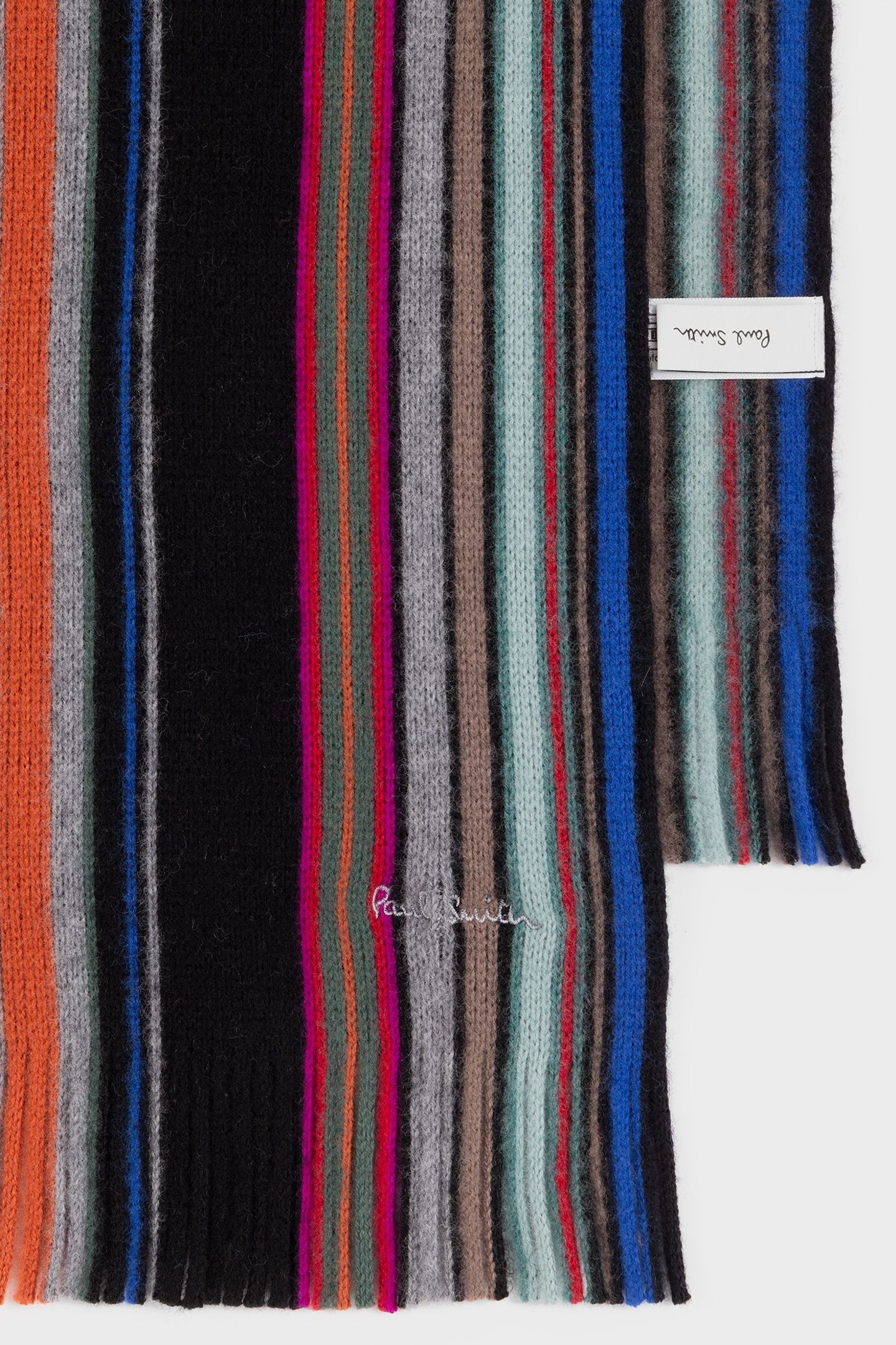 MEN SCARF DARCIE BRIGHT BLACK 8