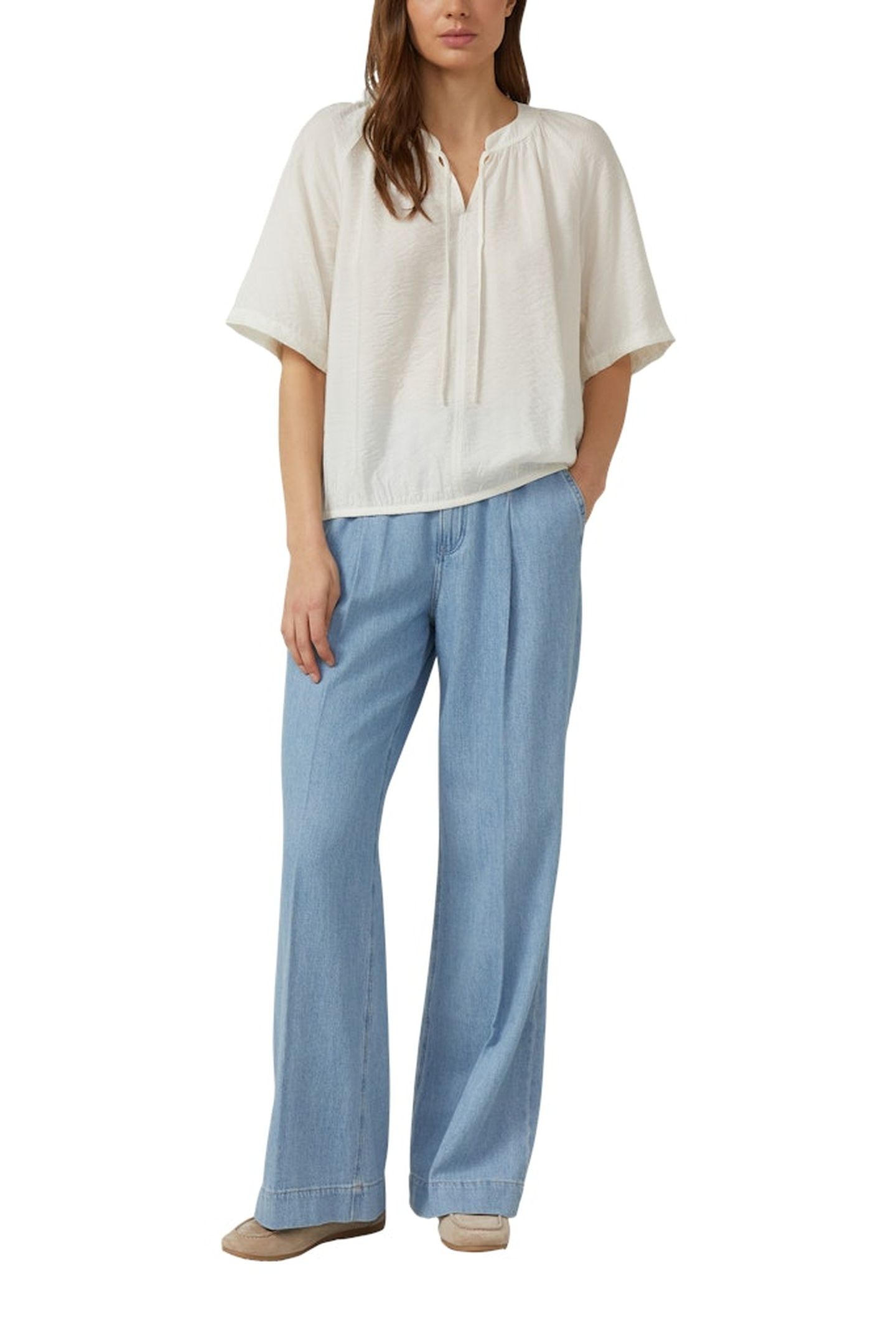 S.OLIVER BLOUSES WHITE 2