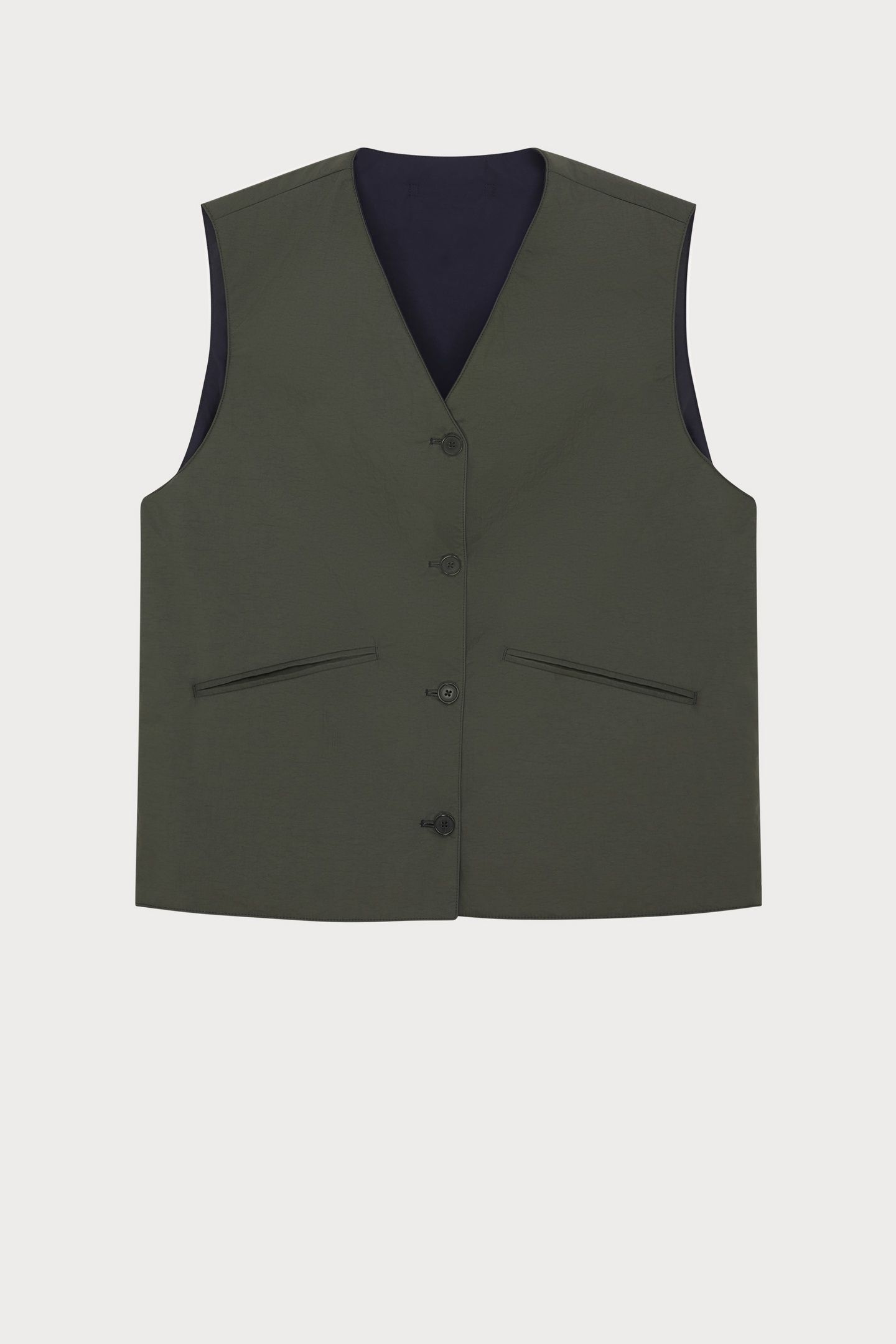 MENS REVERSIBLE GILET NAVY 1