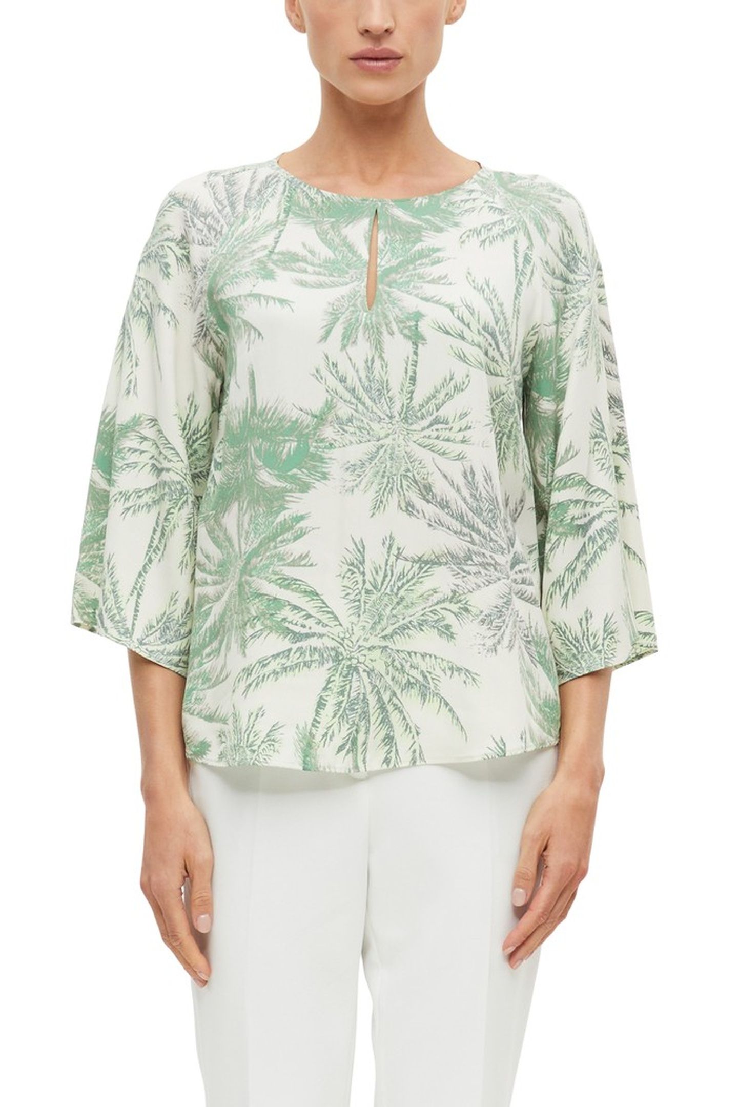 S.OLIVER BLOUSES WHITE 1