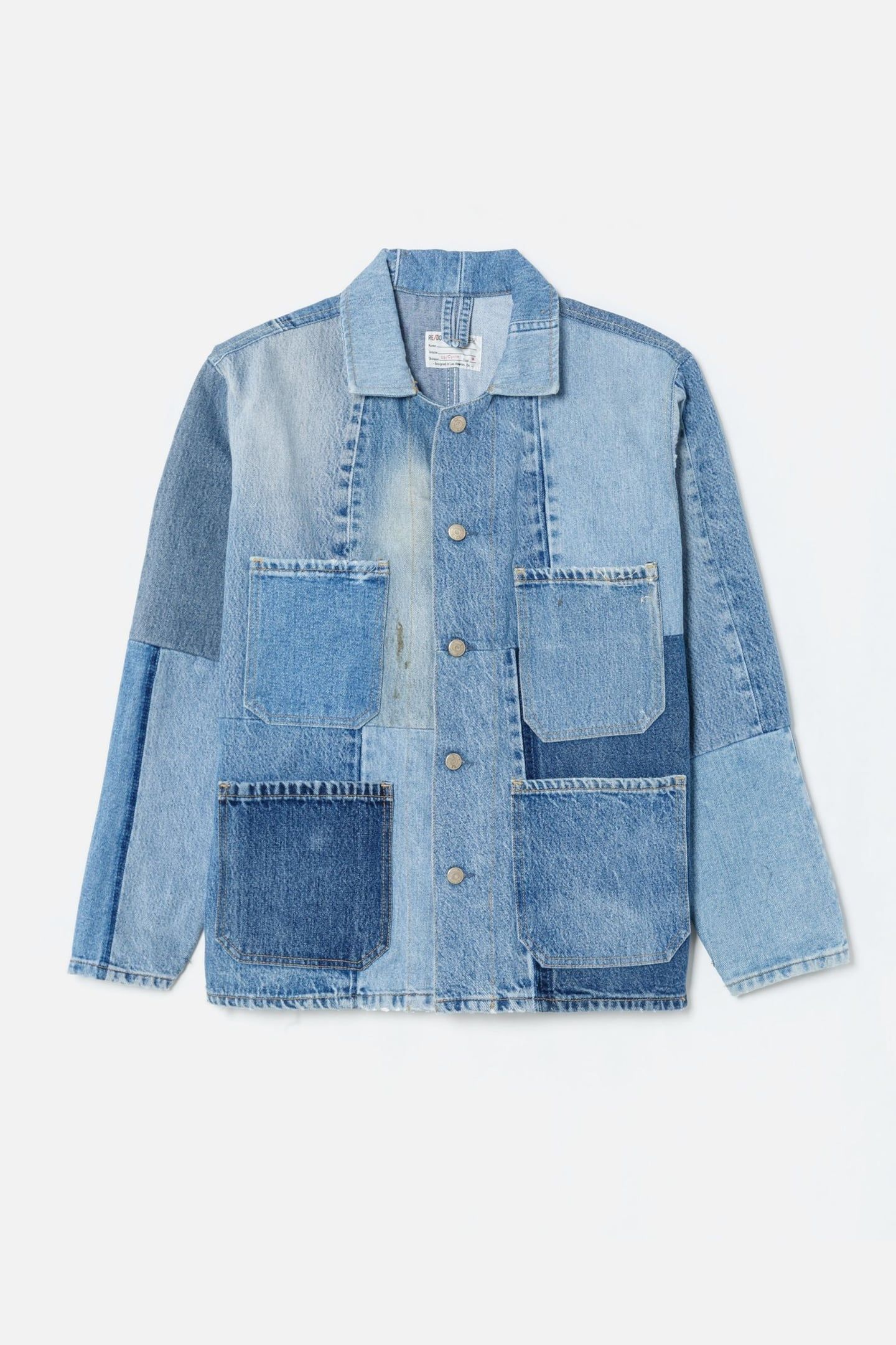 QUILTED BARN JACKET ASSORTED INDIGOS 3