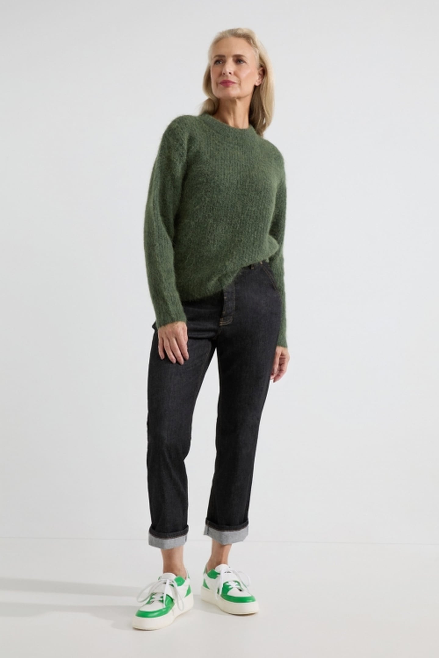 ARIANA SWEATER PESTO 1