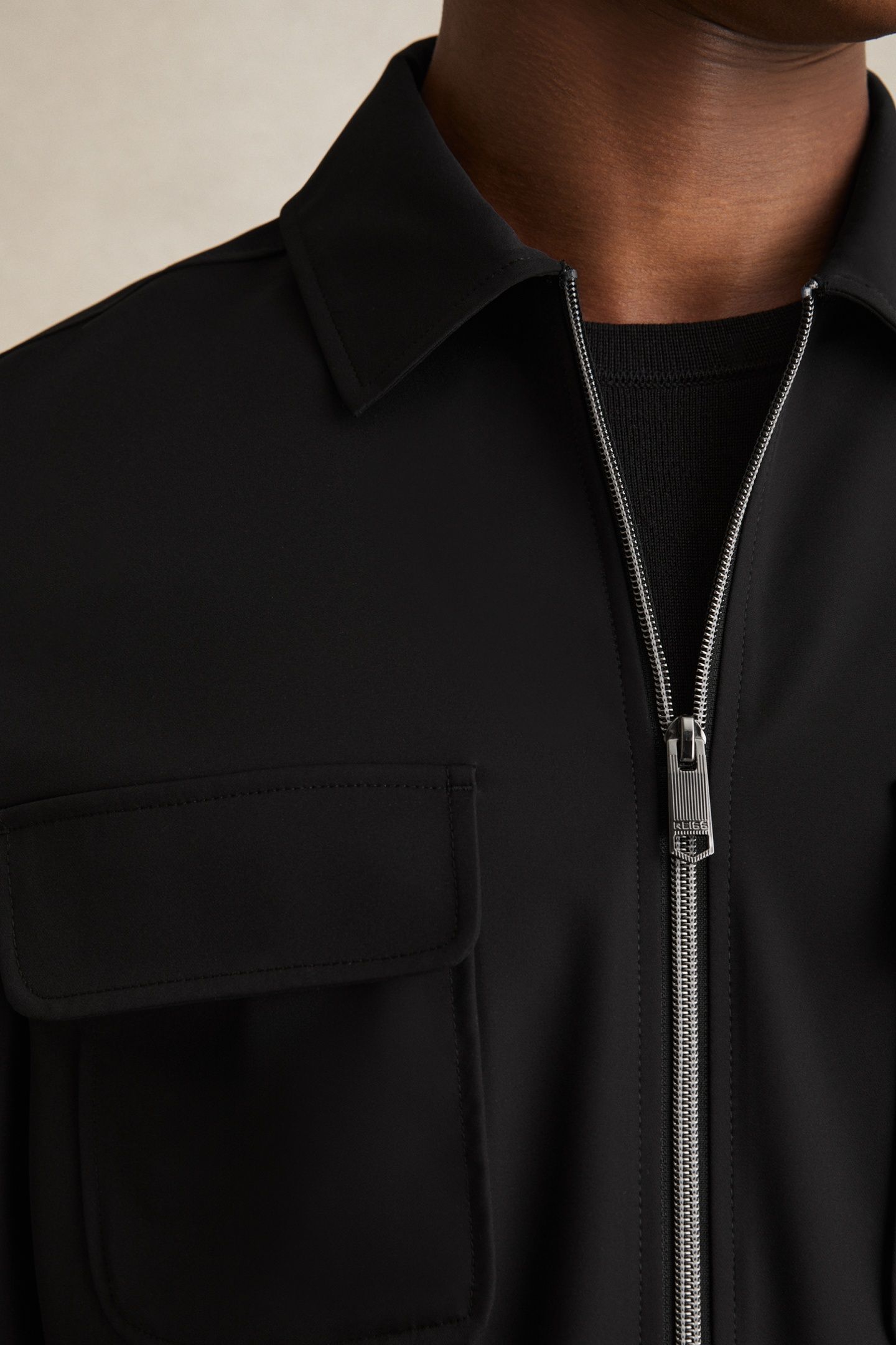 TECHNICAL OVERSHIRT BLACK 7
