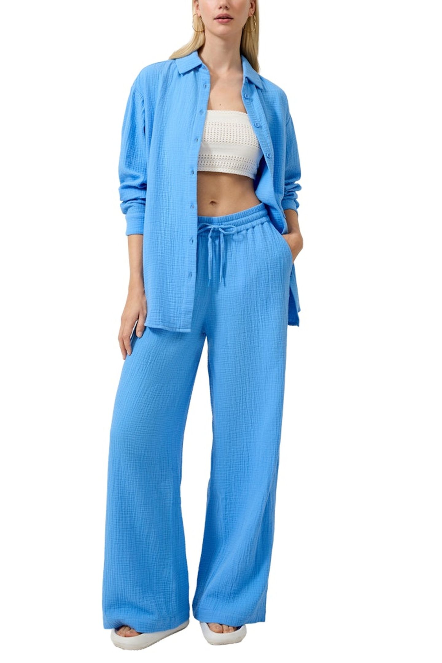 S.OLIVER-QS BLOUSES BLUE 3