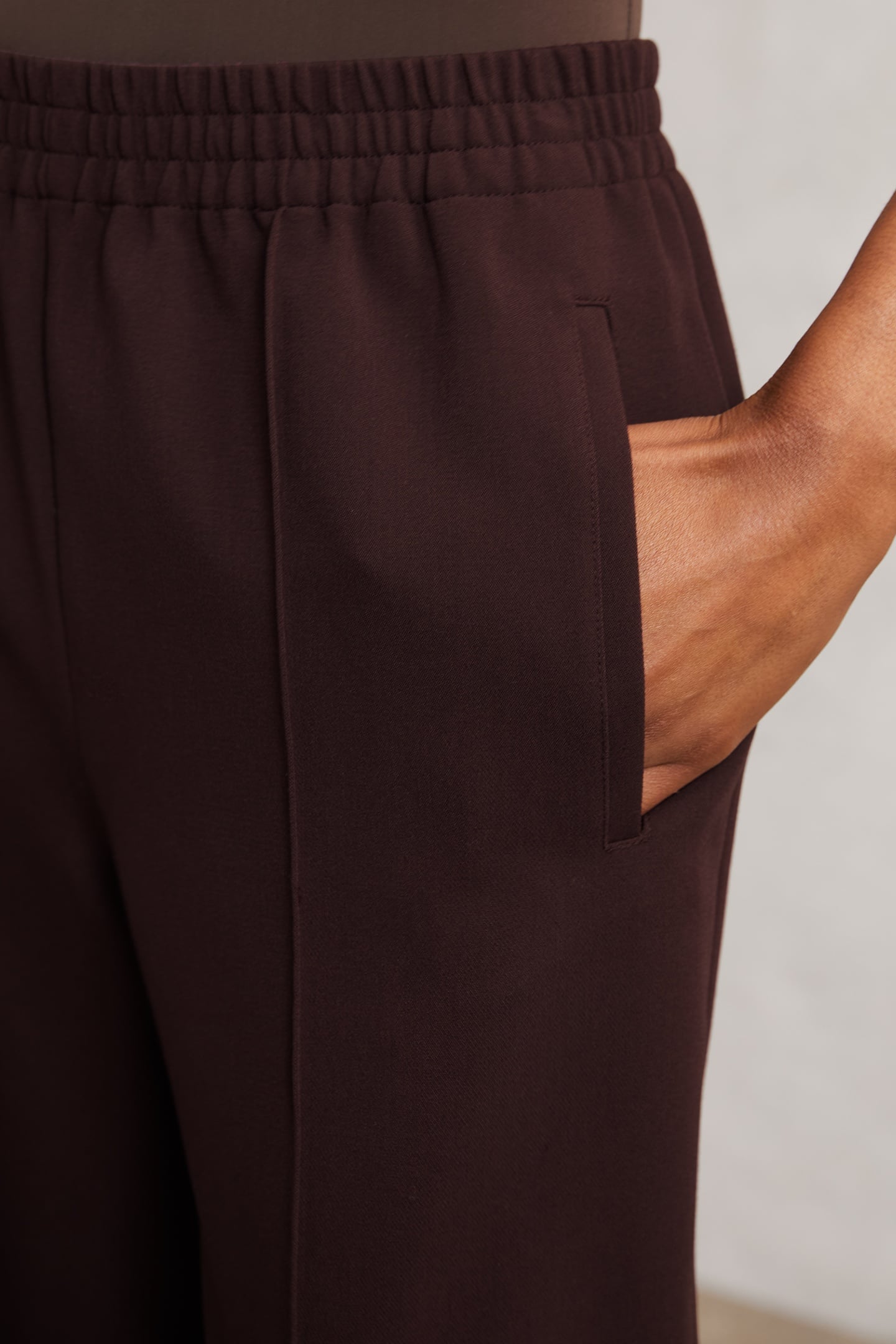 WIDE LEG TROUSER BURGUNDY 5